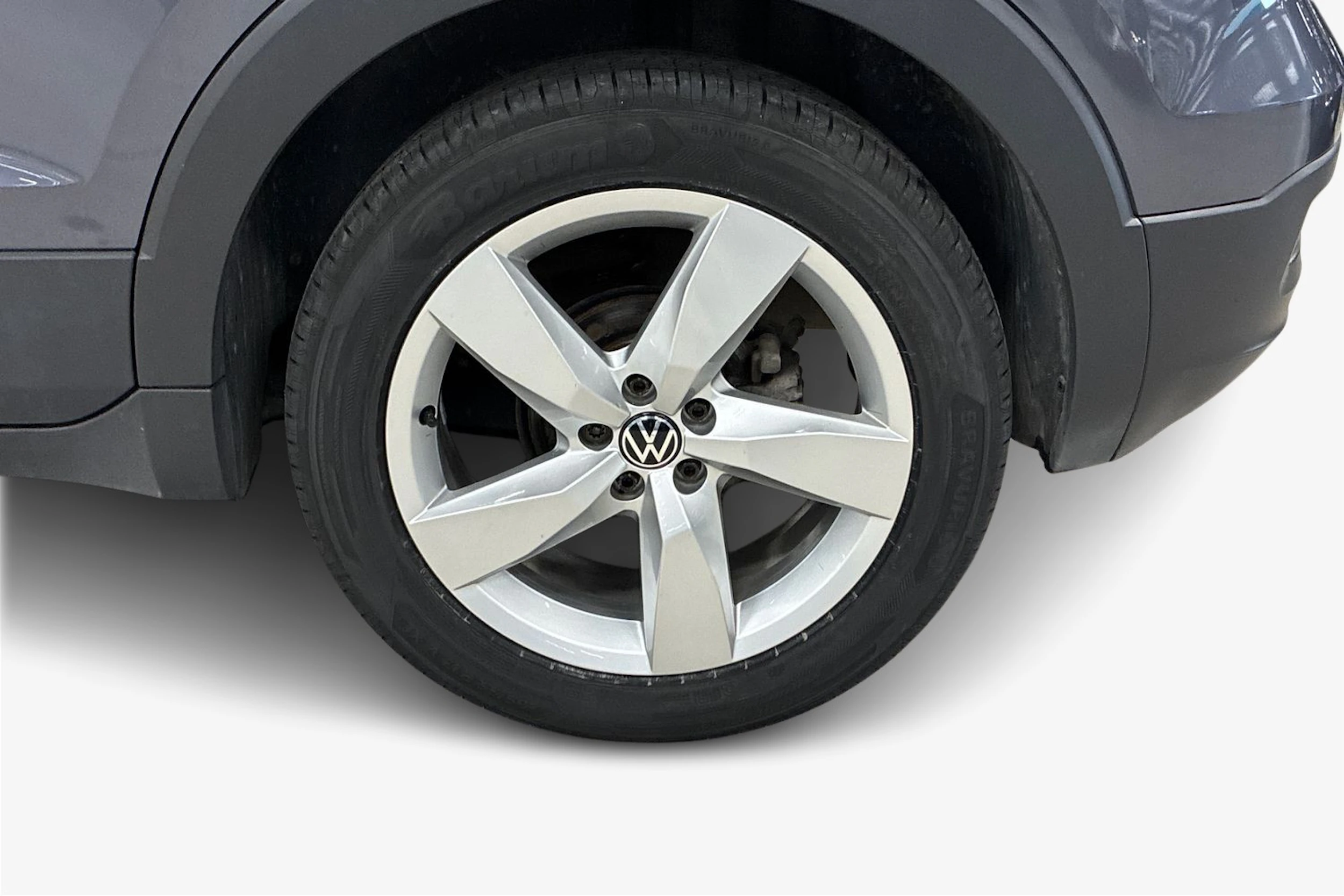 harmaa Volkswagen T-Cross 2022 kuva 9.