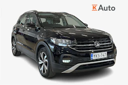 musta Volkswagen T-Cross 2022 kuva 1.