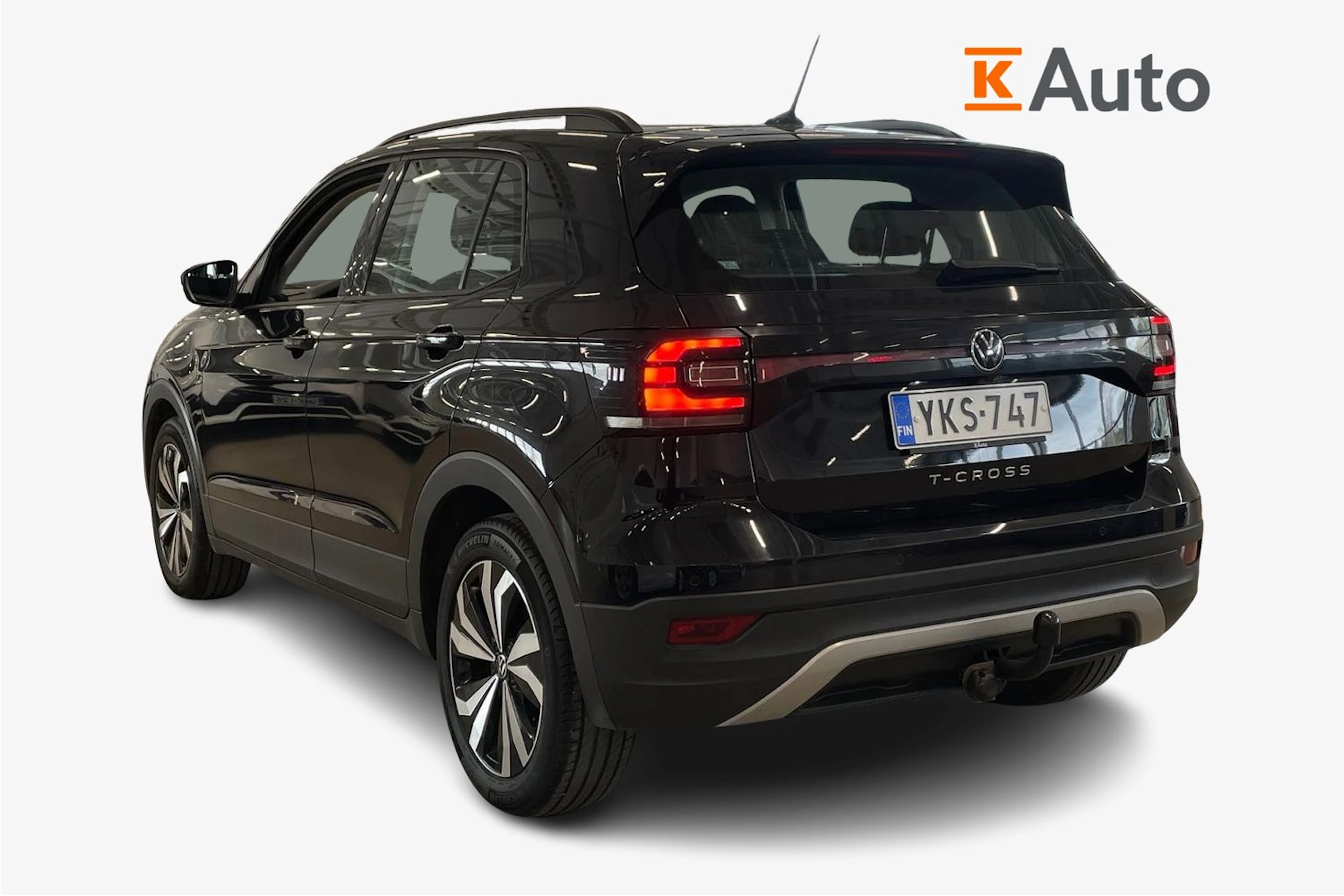 musta Volkswagen T-Cross 2022 kuva 3.