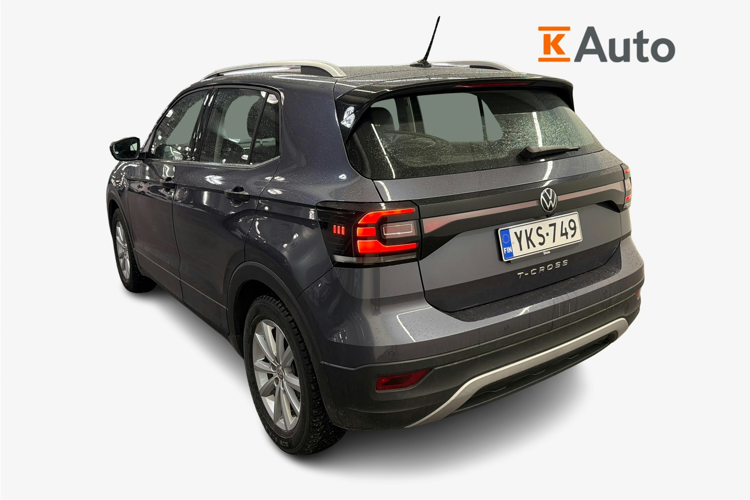 harmaa Volkswagen T-Cross 2022 kuva 2.