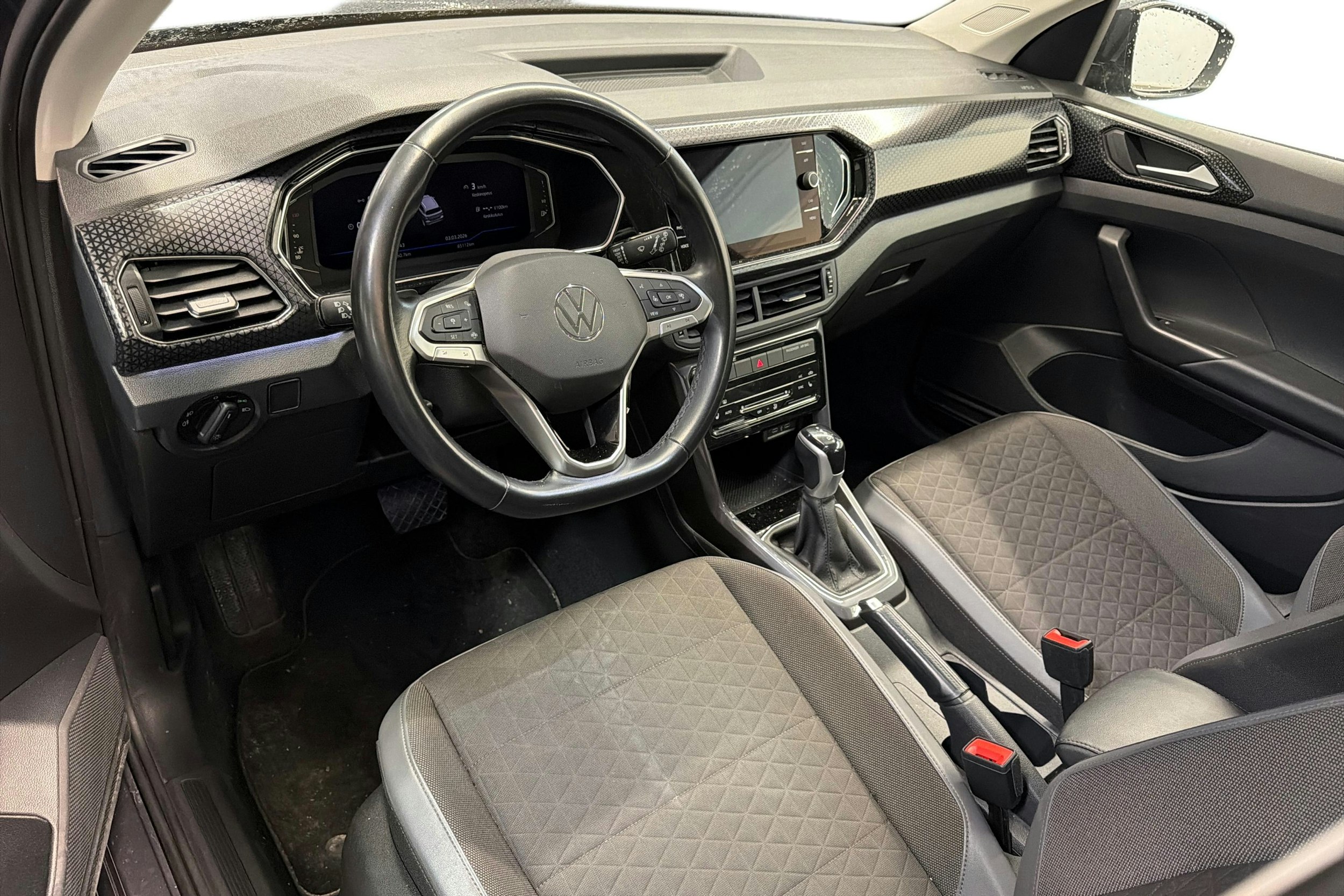 harmaa Volkswagen T-Cross 2022 kuva 3.