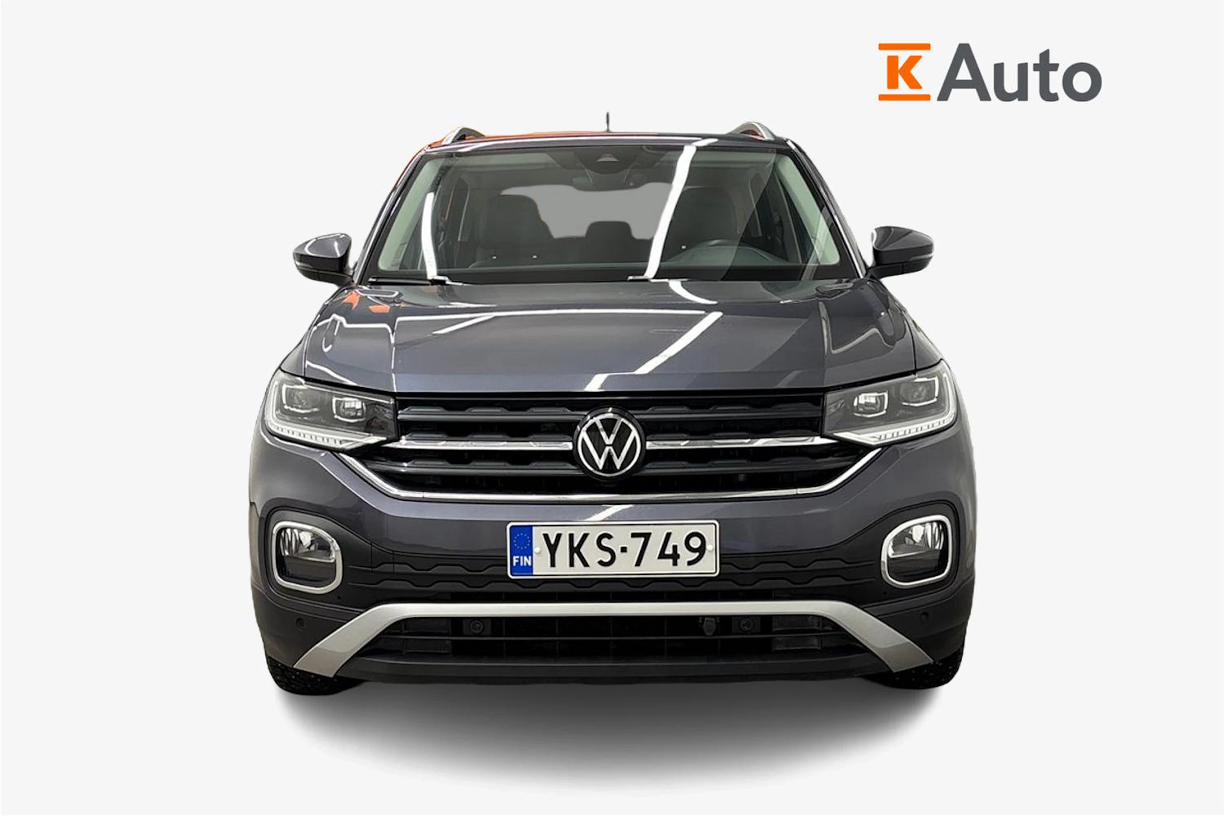 harmaa Volkswagen T-Cross 2022 kuva 4.