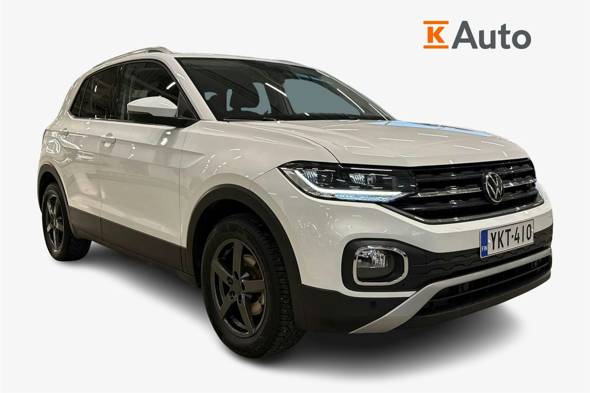 valkoinen Volkswagen T-Cross 2022 kuva 1.