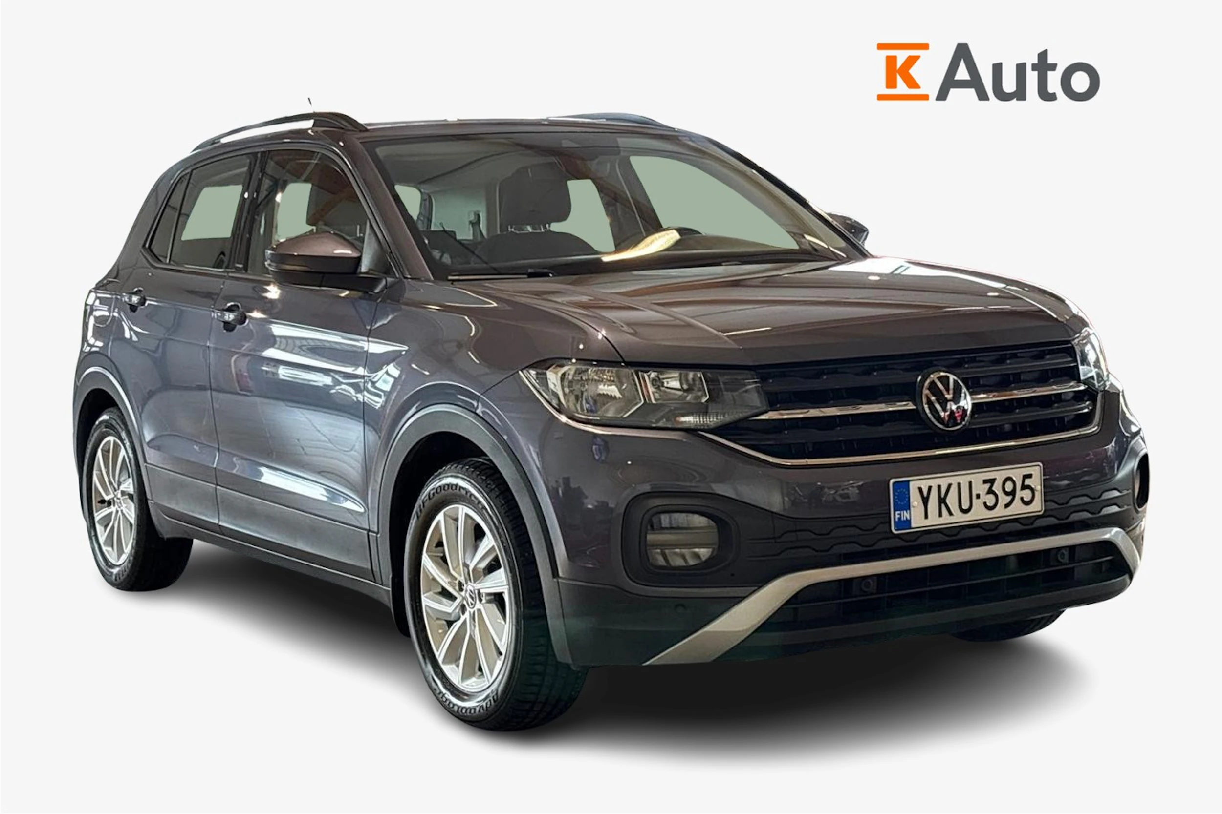 Harmaa Volkswagen T-Cross 2022 kuva 1.