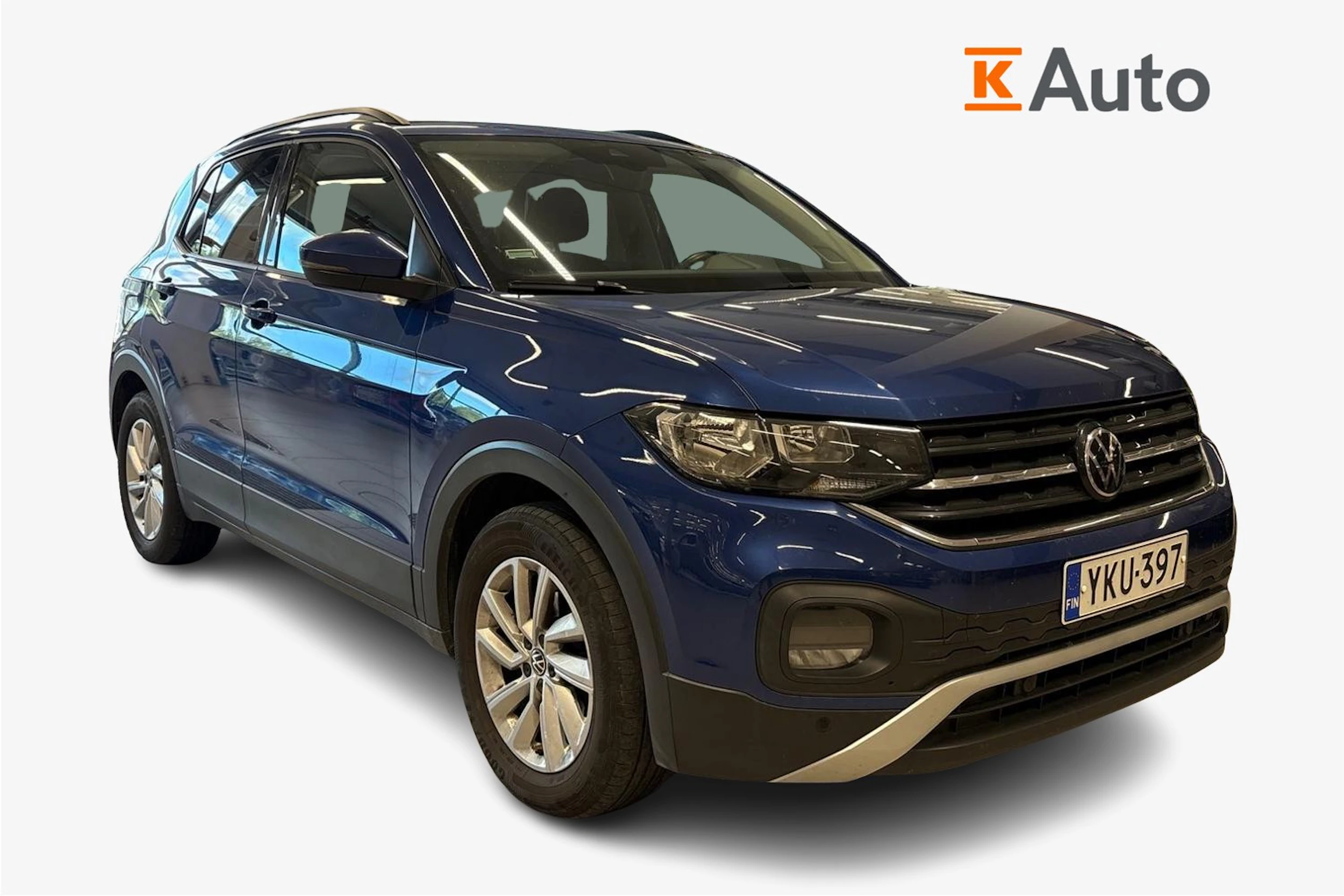 sininen Volkswagen T-Cross 2022 kuva 1.