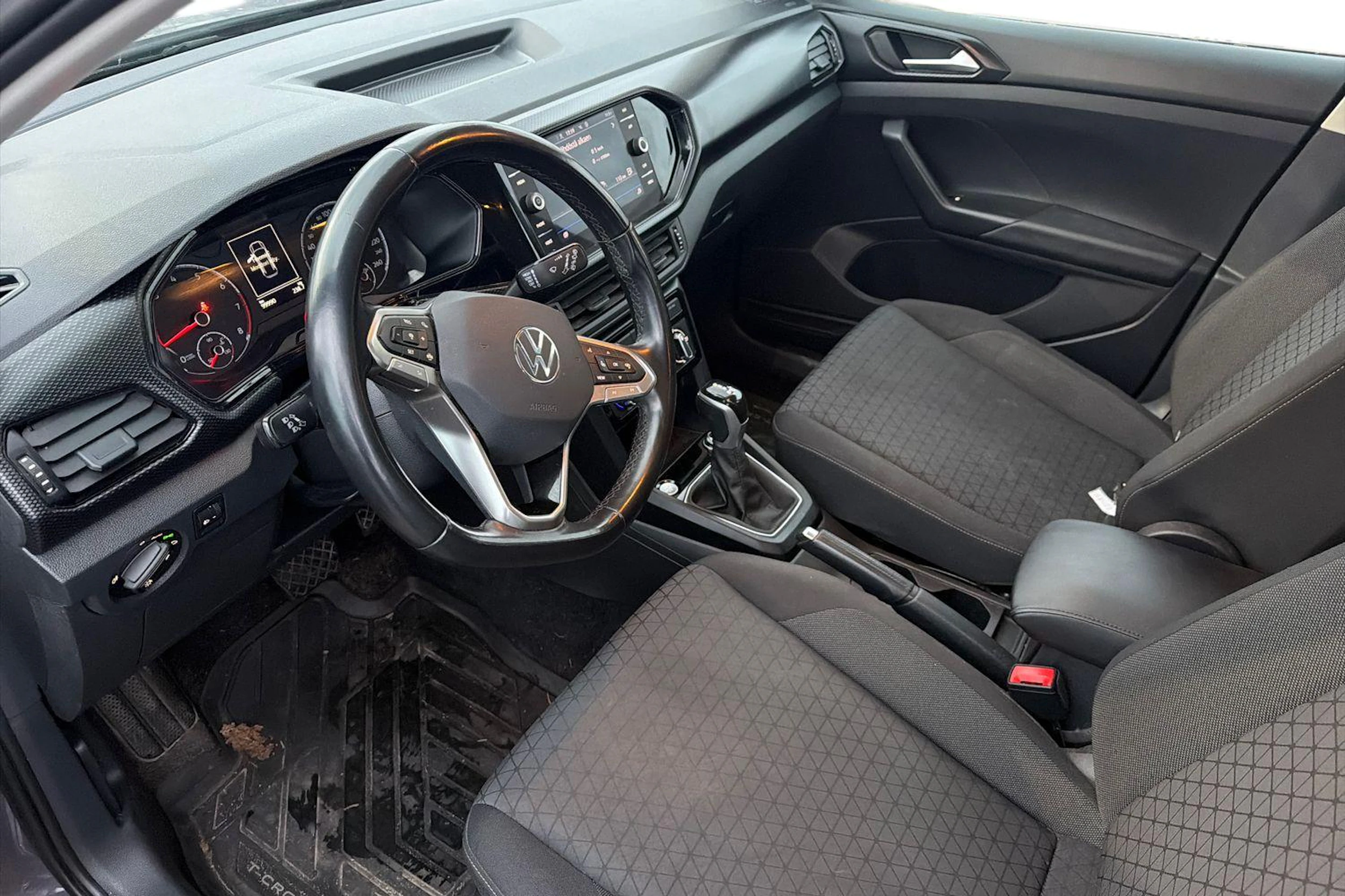 harmaa Volkswagen T-Cross 2022 kuva 3.