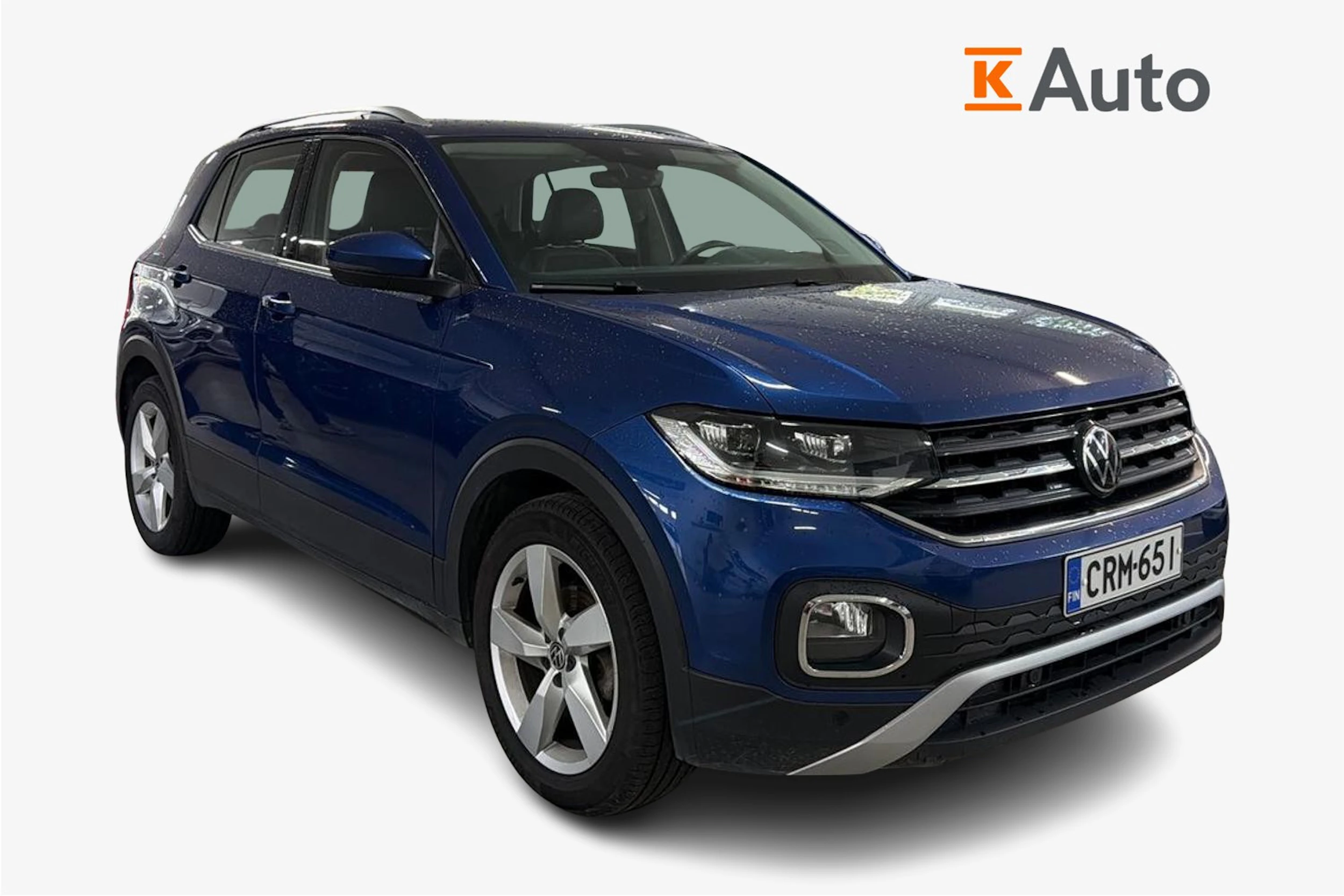 sininen Volkswagen T-Cross 2023 kuva 1.