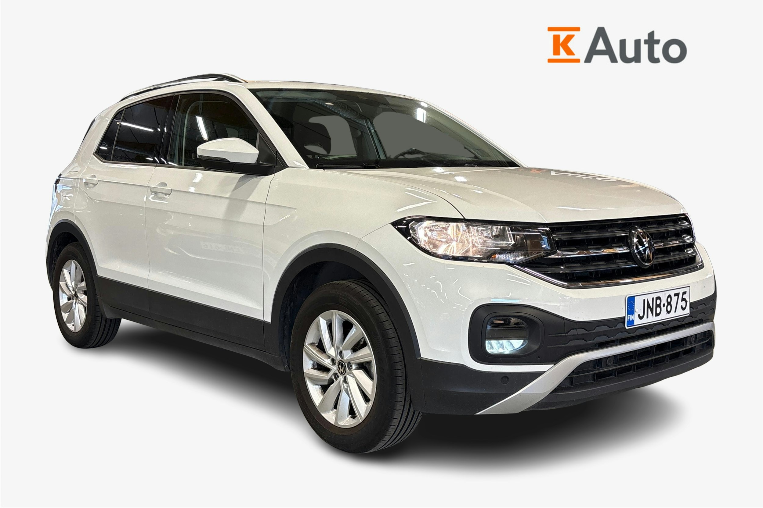 valkoinen Volkswagen T-Cross 2023 kuva 1.
