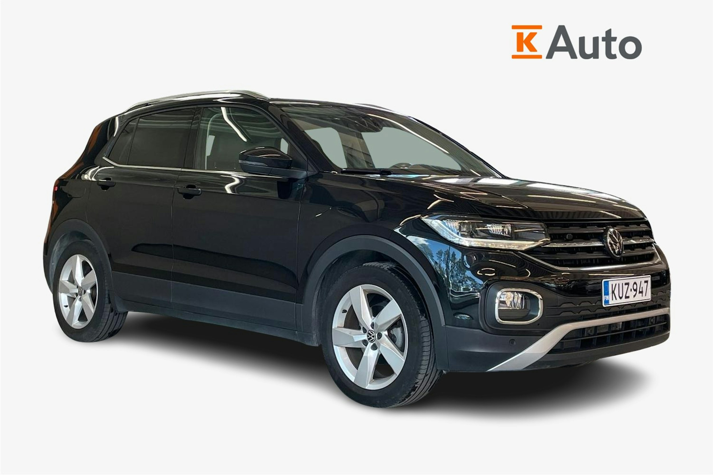 musta Volkswagen T-Cross 2023 kuva 1.