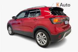 Punainen Volkswagen T-Cross 2024 kuva 3.