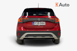 Punainen Volkswagen T-Cross 2024 kuva 4.