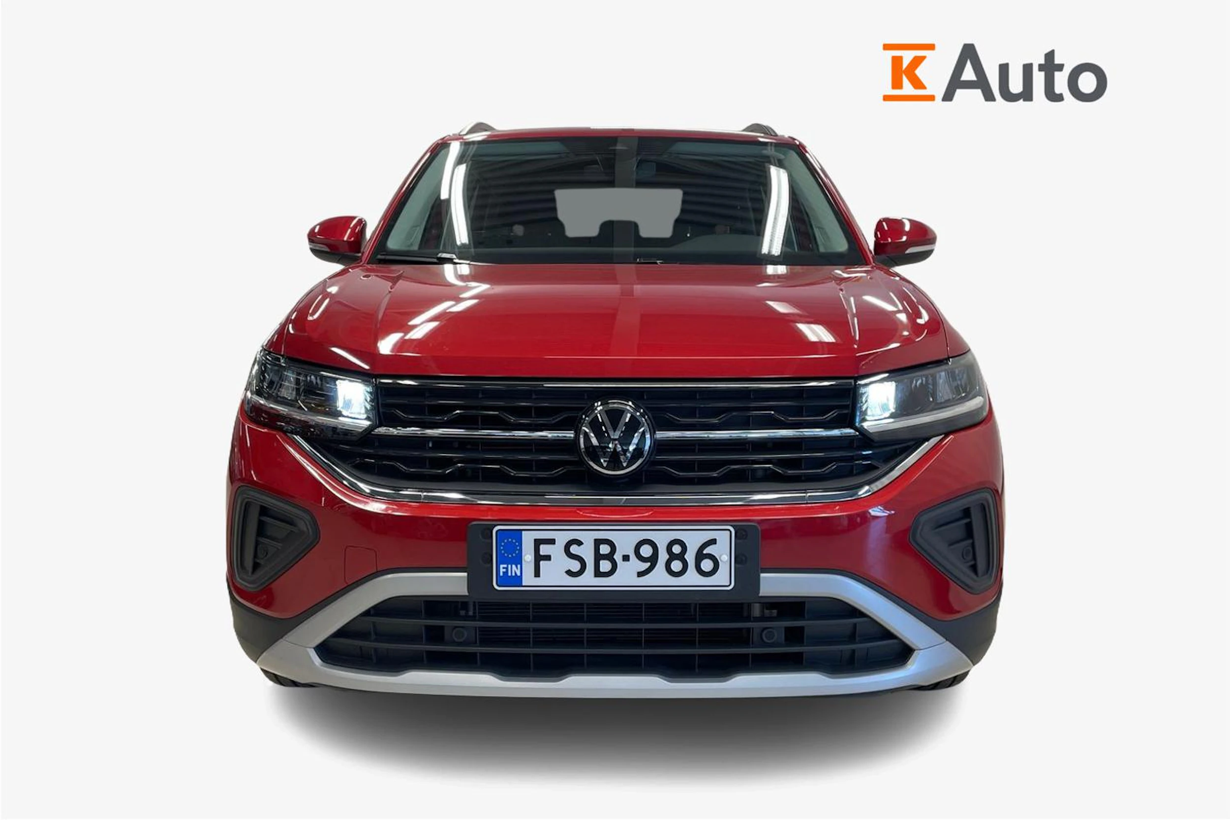 Punainen Volkswagen T-Cross 2024 kuva 5.
