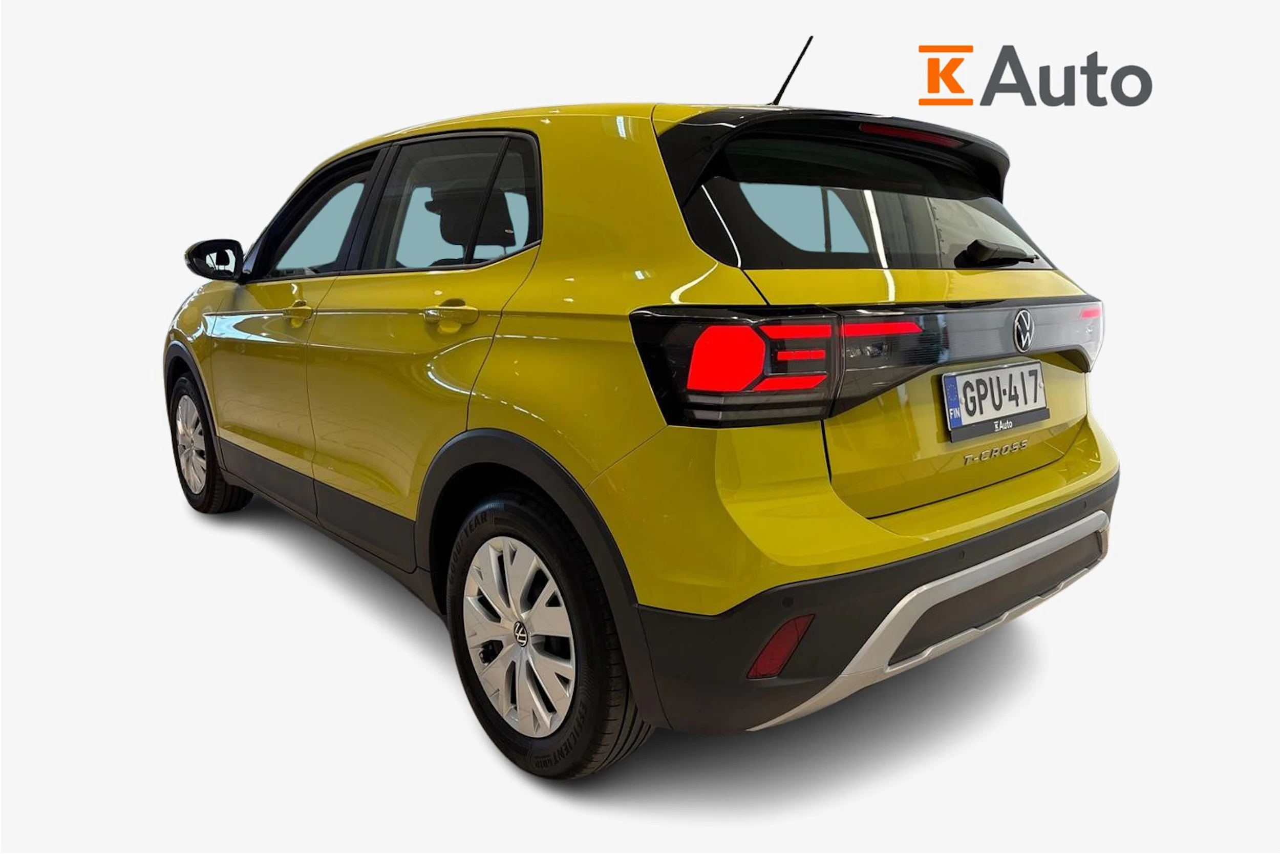 keltainen Volkswagen T-Cross 2024 kuva 3.