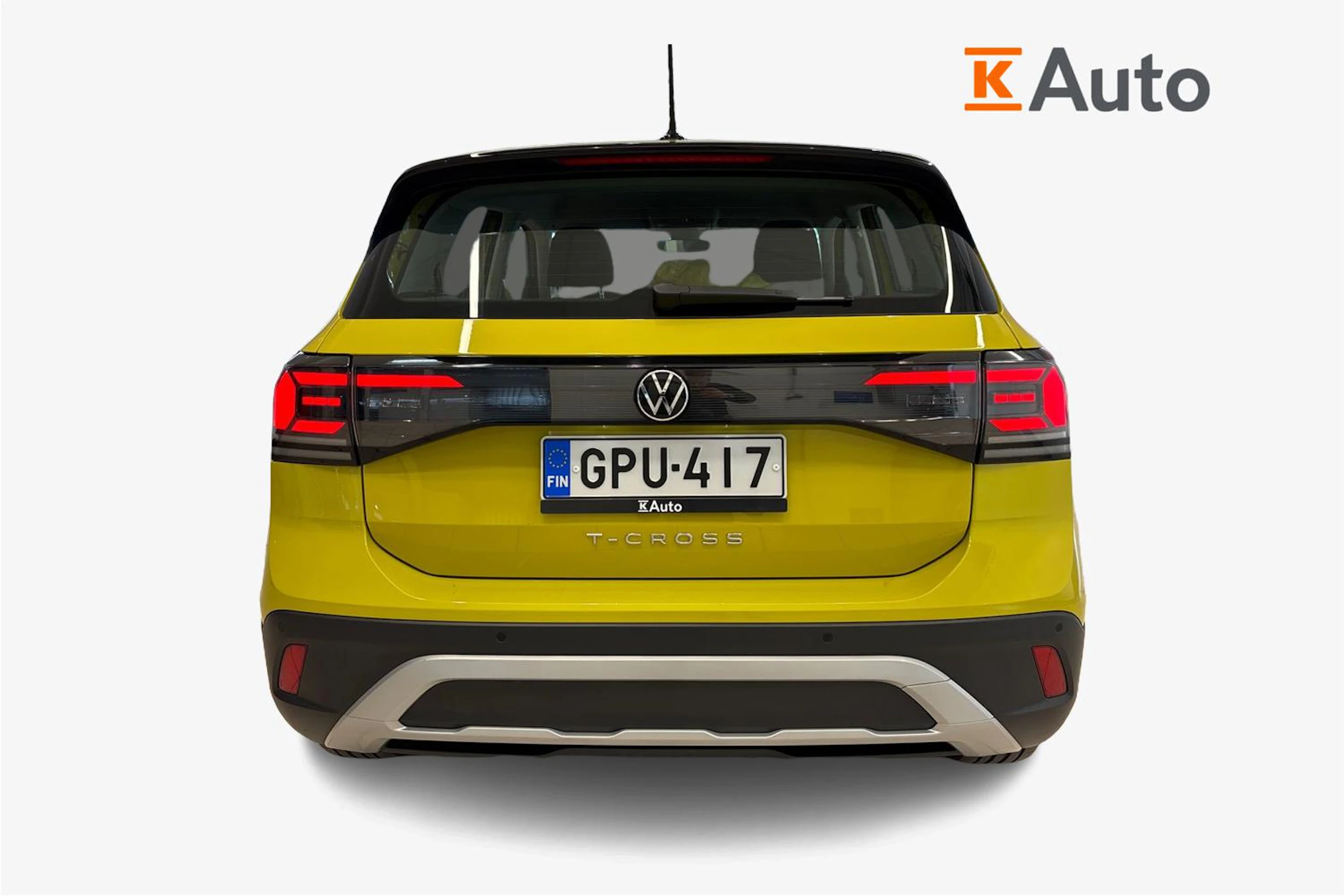 keltainen Volkswagen T-Cross 2024 kuva 4.