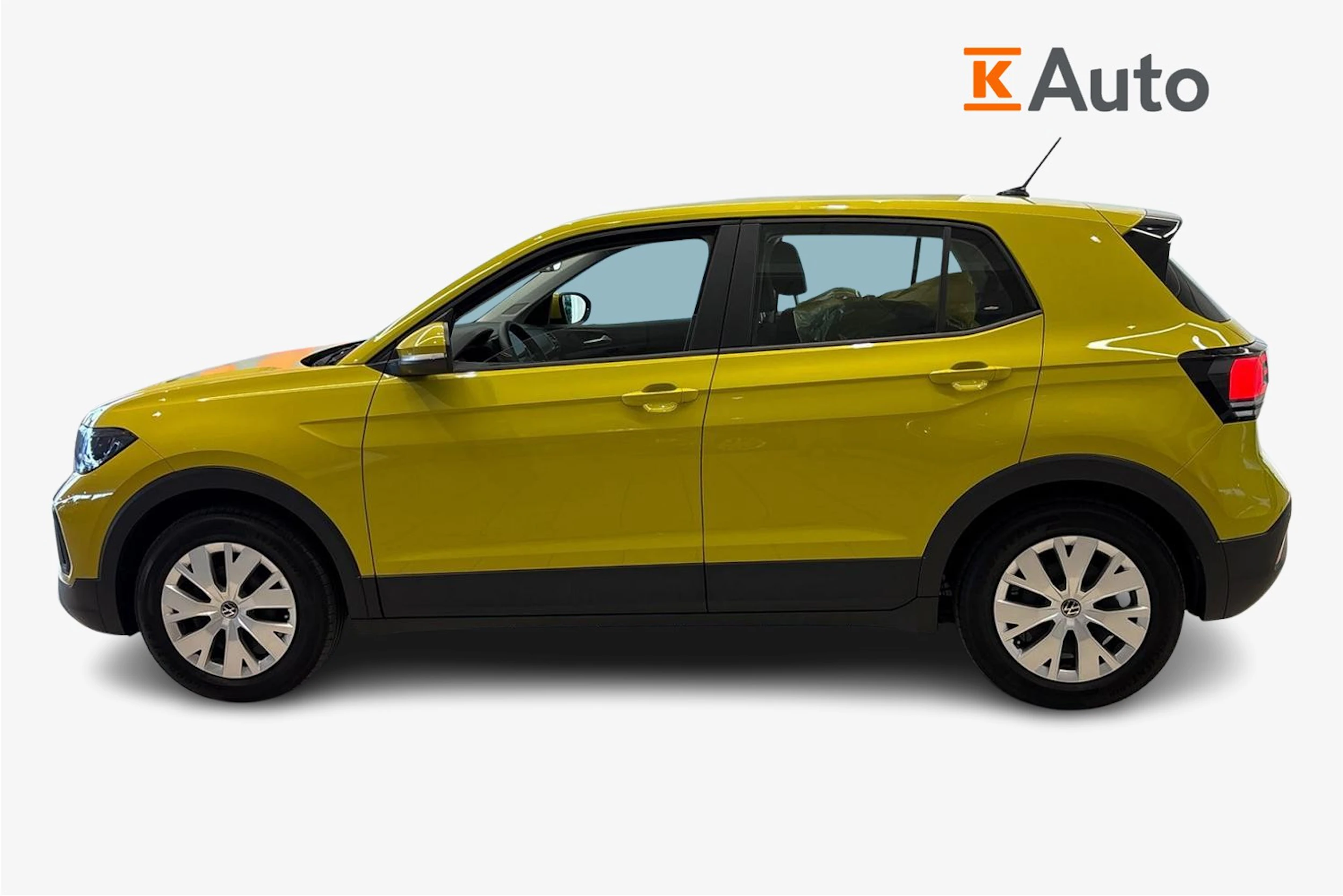 keltainen Volkswagen T-Cross 2024 kuva 7.