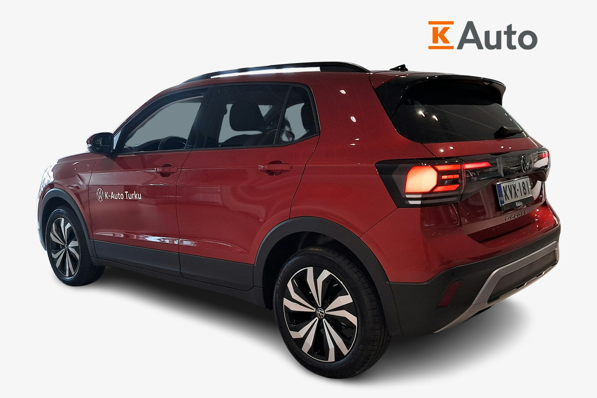 punainen Volkswagen T-Cross 2024 kuva 2.