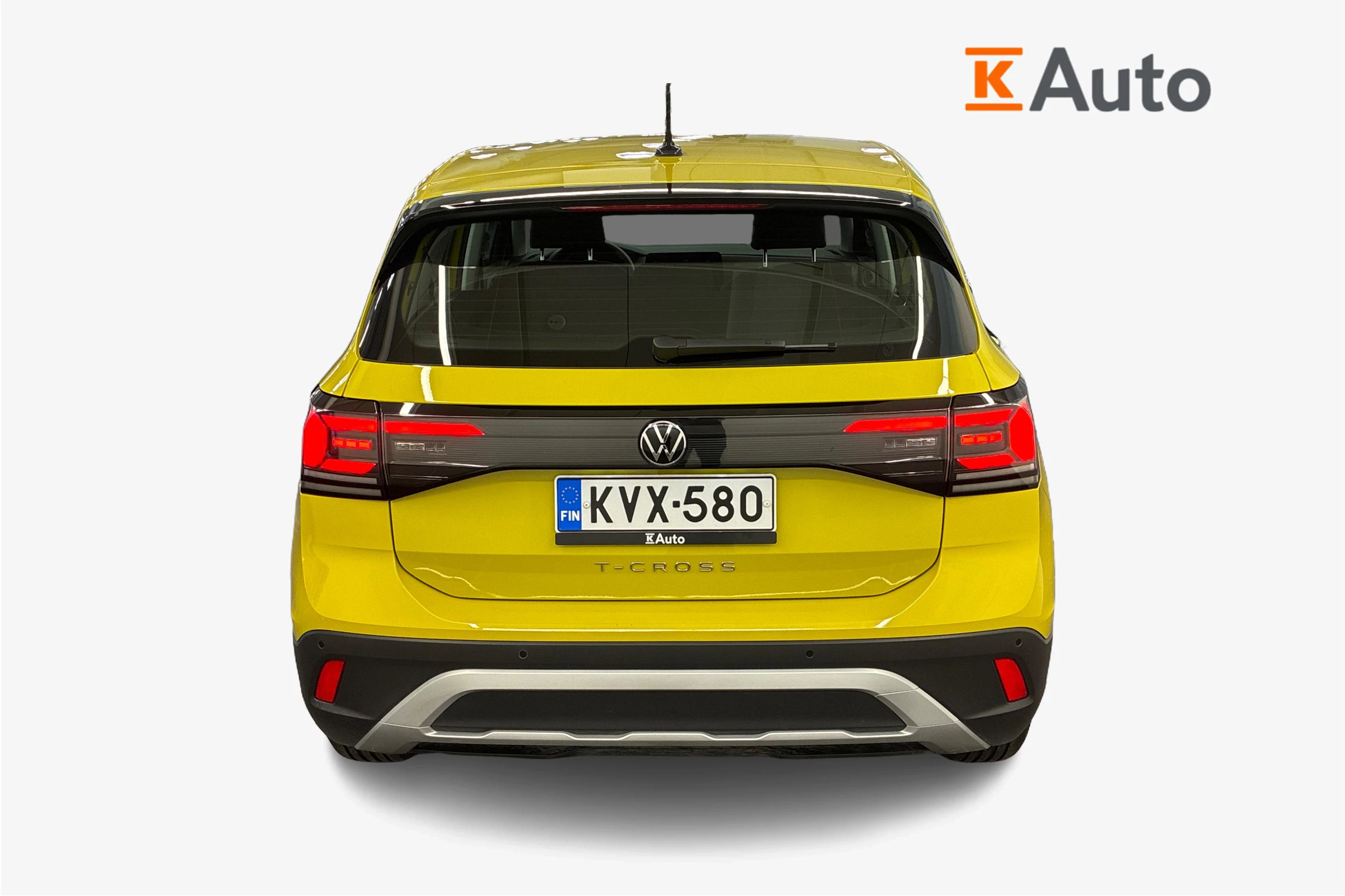 keltainen Volkswagen T-Cross 2024 kuva 3.