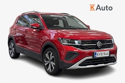 punainen Volkswagen T-Cross 2024 kuva 1.
