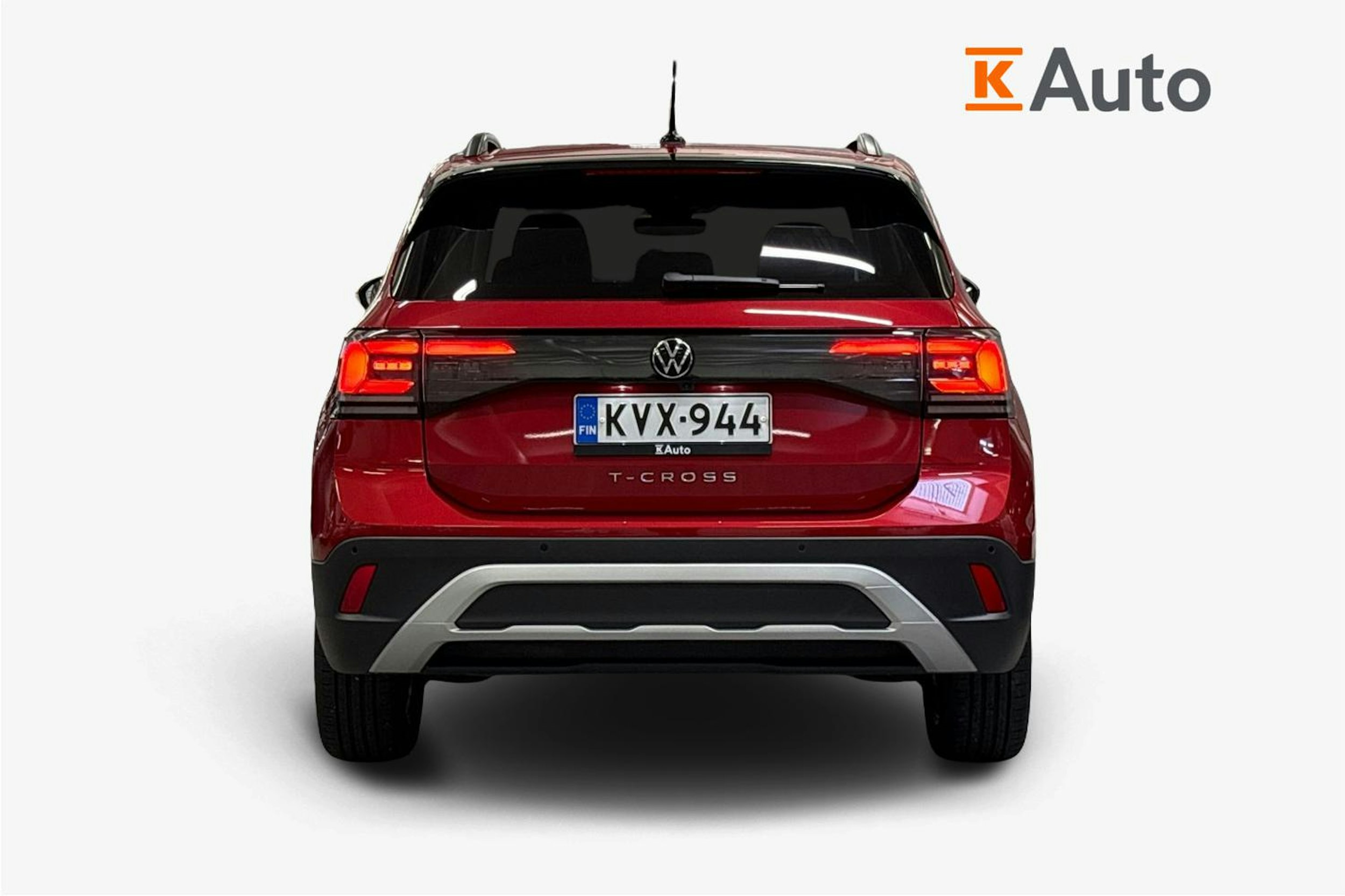 punainen Volkswagen T-Cross 2024 kuva 3.