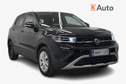 musta Volkswagen T-Cross 2024 kuva 1.