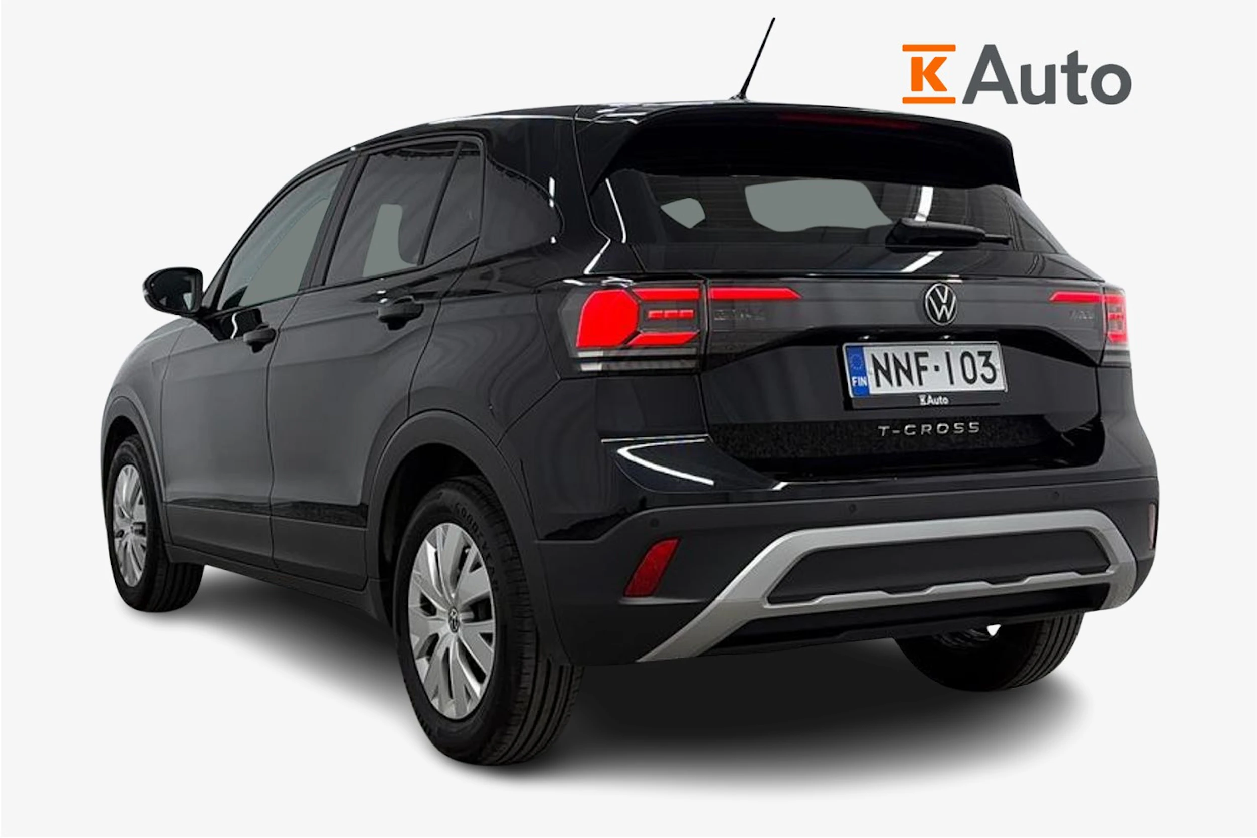 musta Volkswagen T-Cross 2024 kuva 3.