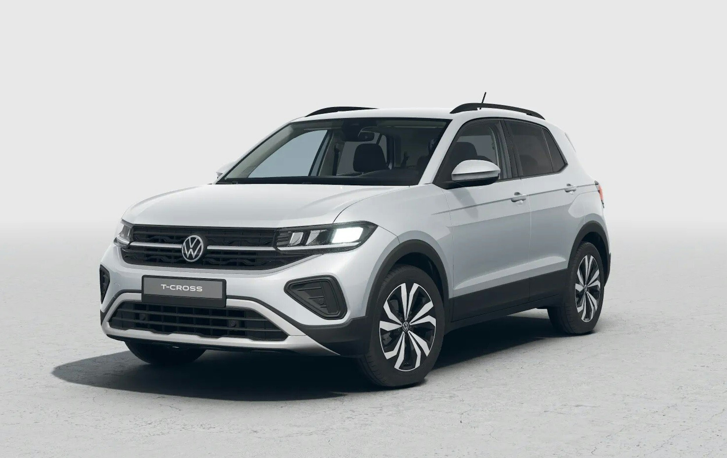 met. harmaa Volkswagen T-Cross 2025 kuva 1.