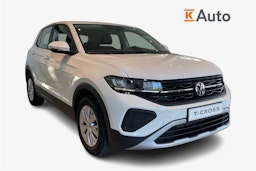 valkoinen Volkswagen T-Cross 2025 kuva 1.