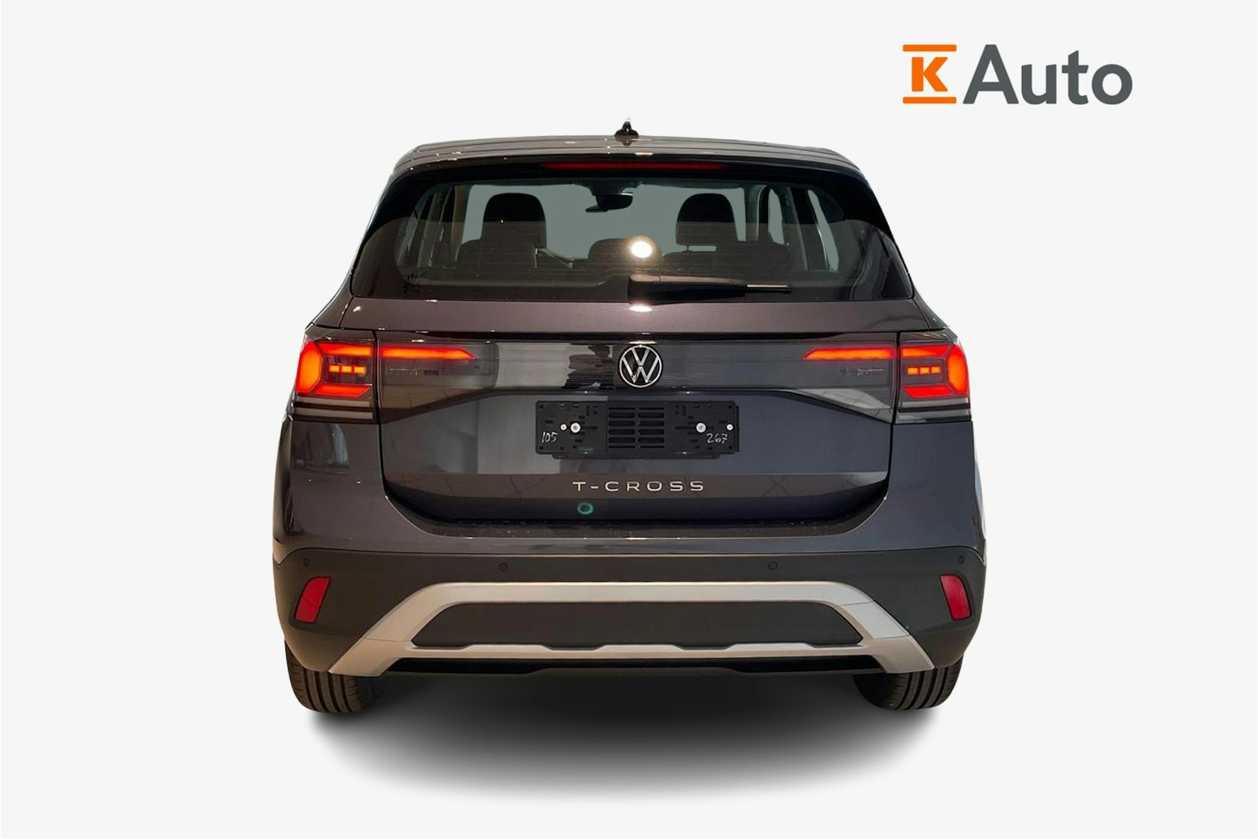 harmaa Volkswagen T-Cross 2025 kuva 3.