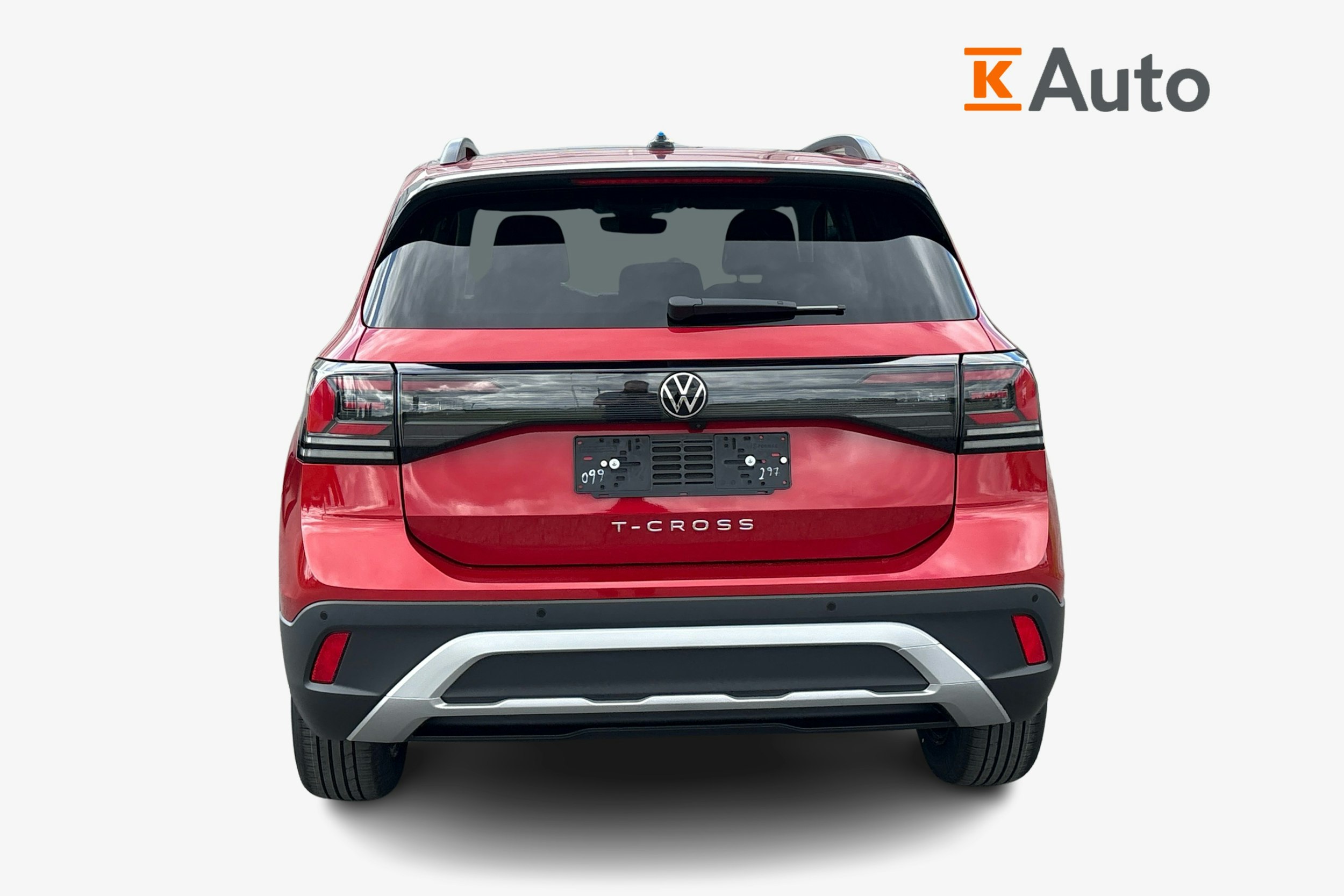 punainen Volkswagen T-Cross 2025 kuva 3.