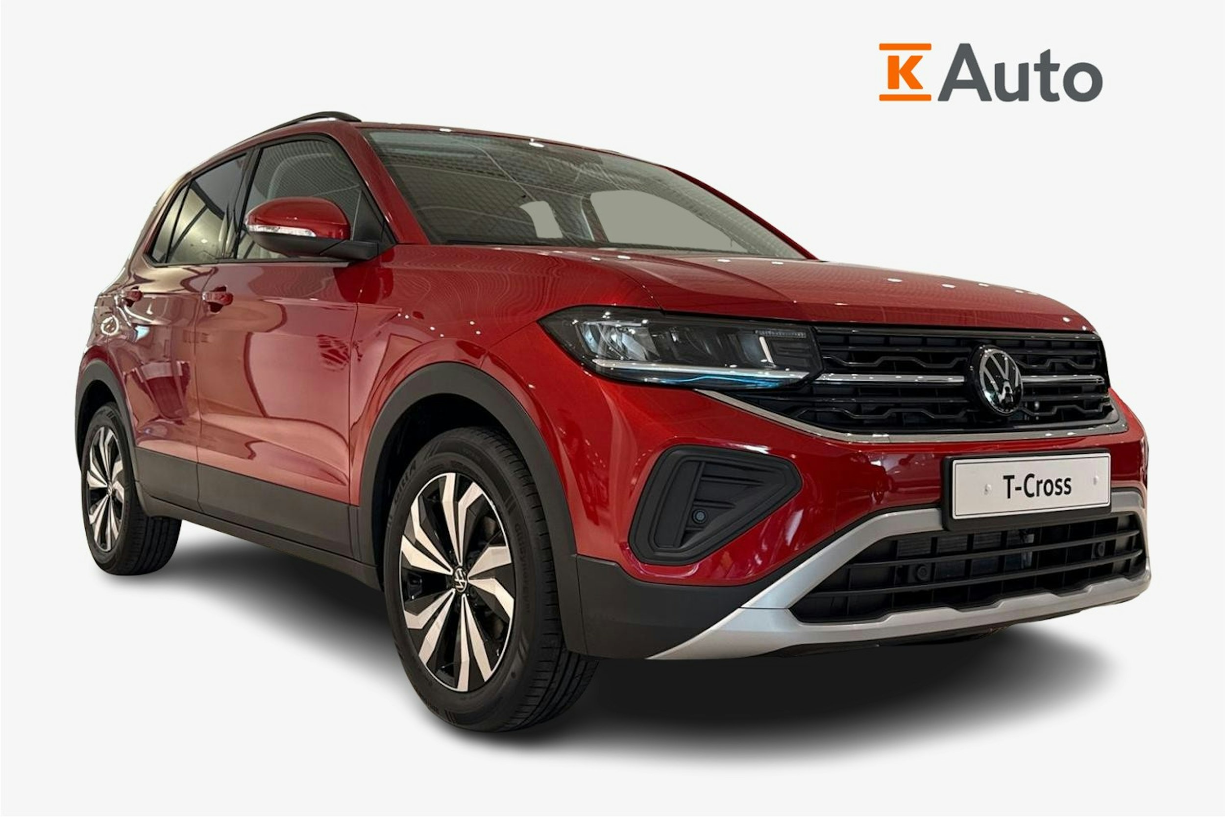 punainen Volkswagen T-Cross 2025 kuva 1.