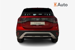 punainen Volkswagen T-Cross 2025 kuva 3.