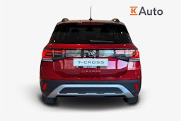 punainen Volkswagen T-Cross 2025 kuva 3.