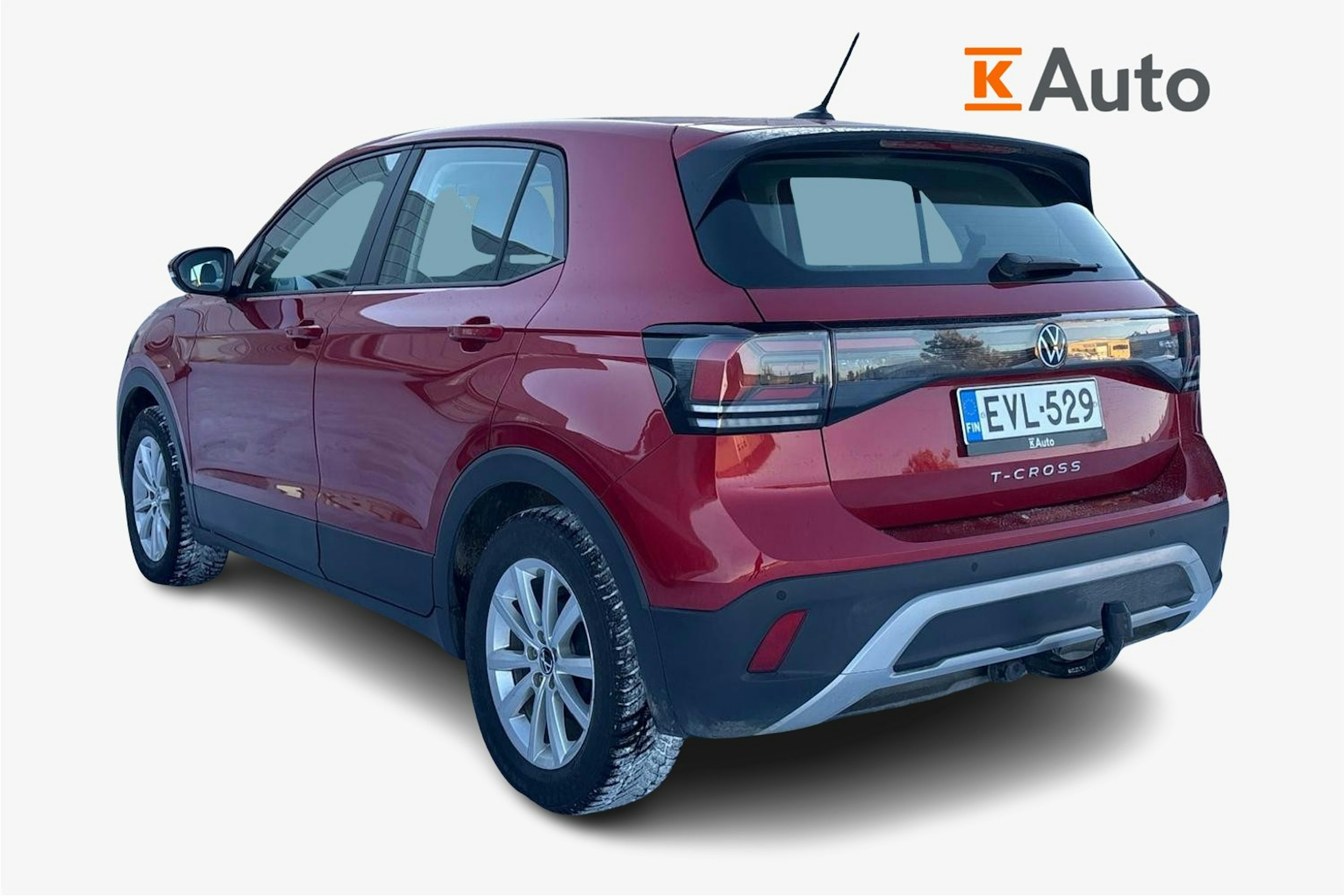 punainen Volkswagen T-Cross 2025 kuva 2.