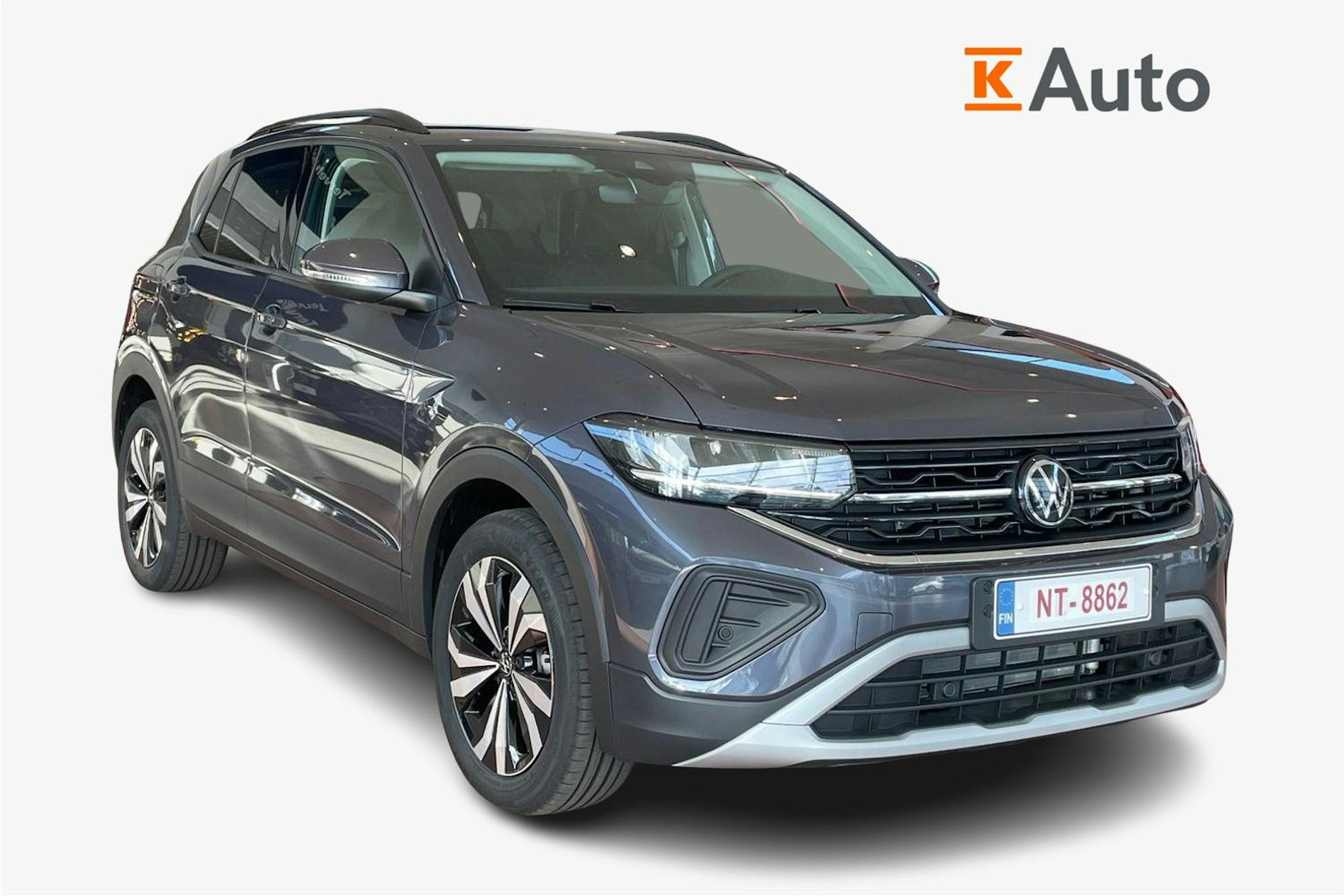 harmaa Volkswagen T-Cross 2025 kuva 1.