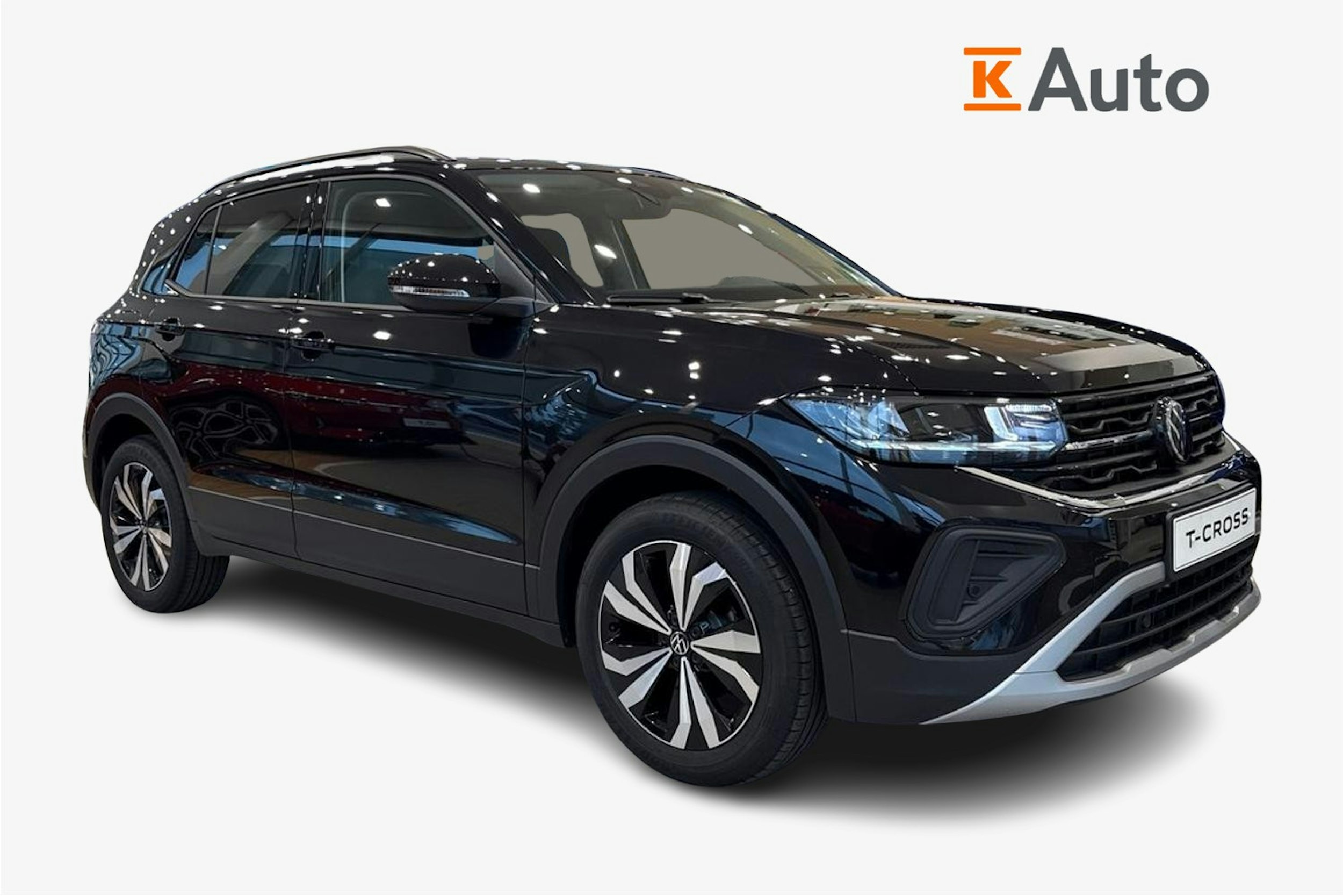 musta Volkswagen T-Cross 2025 kuva 1.