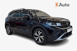 musta Volkswagen T-Cross 2025 kuva 1.