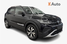 met. musta Volkswagen T-Cross 2025 kuva 1.