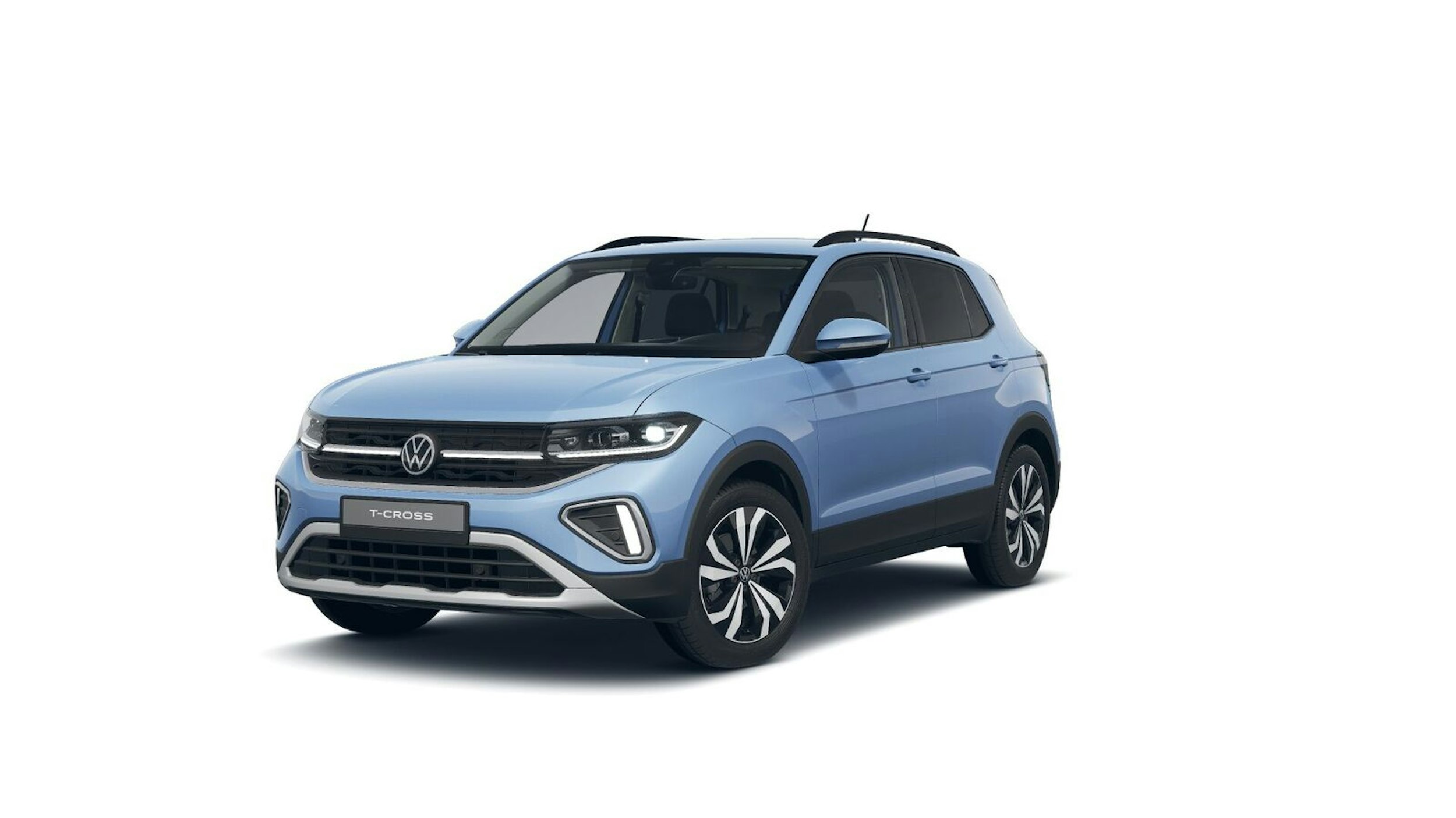 sininen Volkswagen T-Cross 2025 kuva 1.