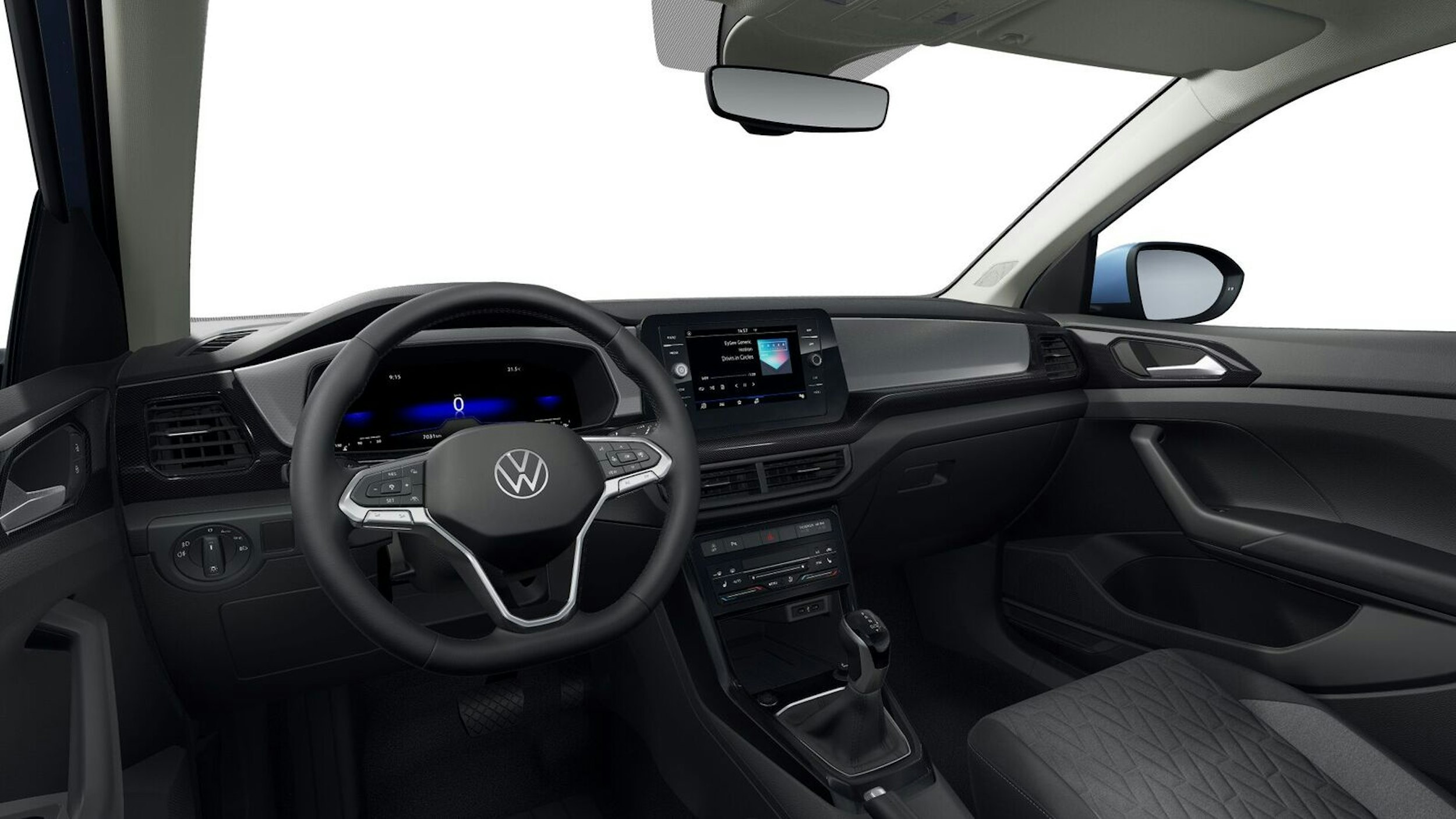 sininen Volkswagen T-Cross 2025 kuva 6.