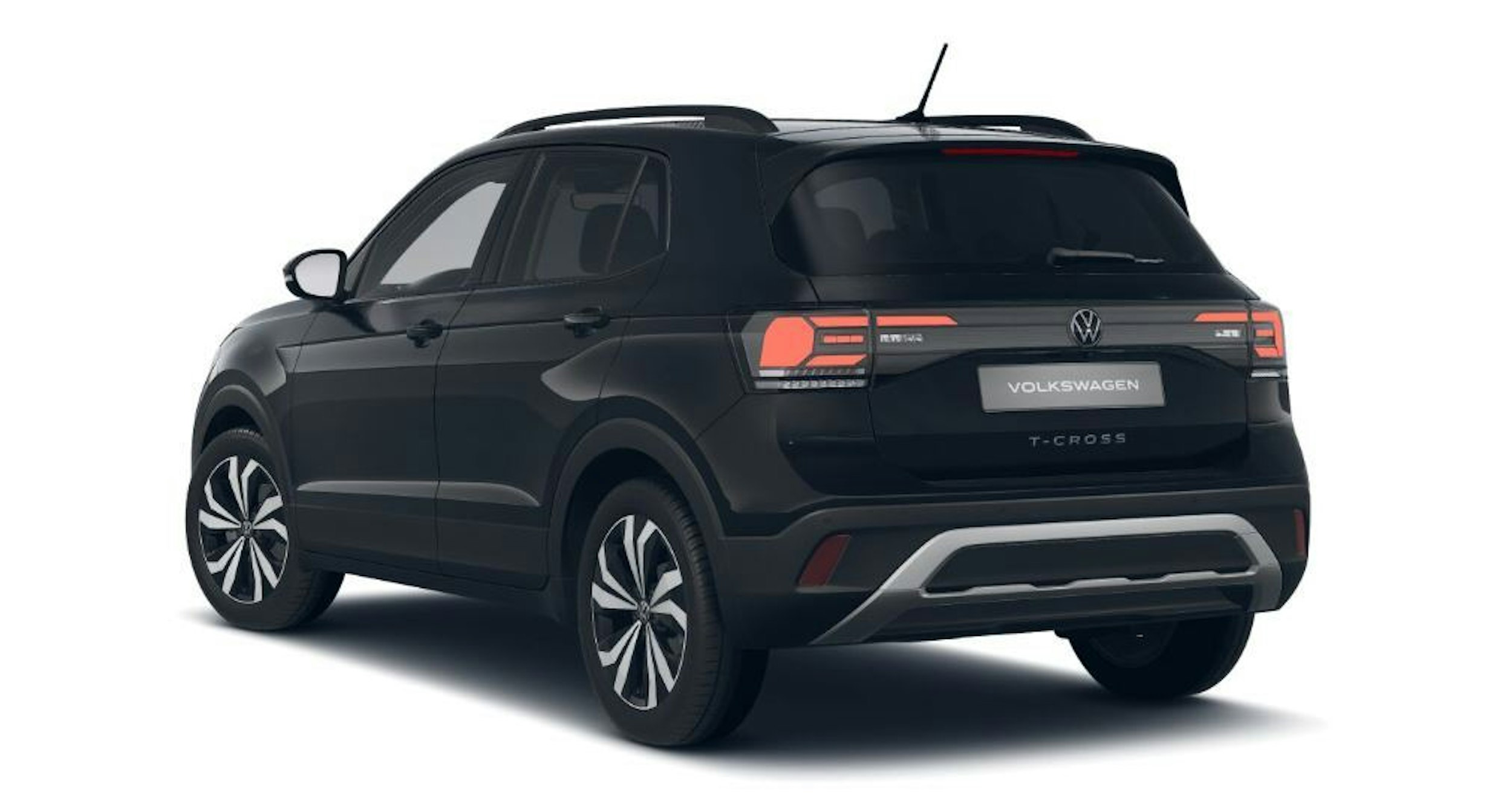 met. musta Volkswagen T-Cross 2025 kuva 3.