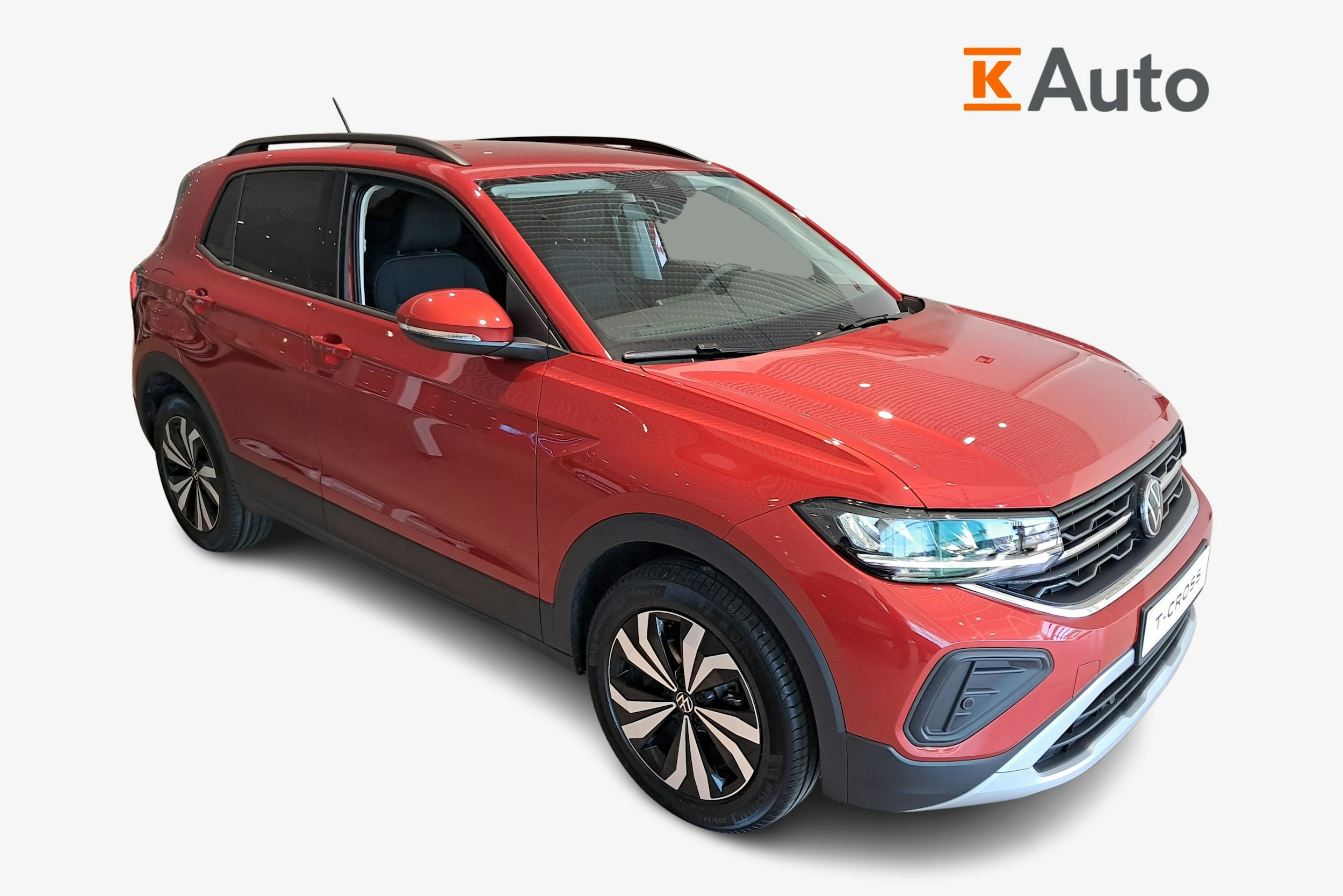 punainen Volkswagen T-Cross 2025 kuva 1.