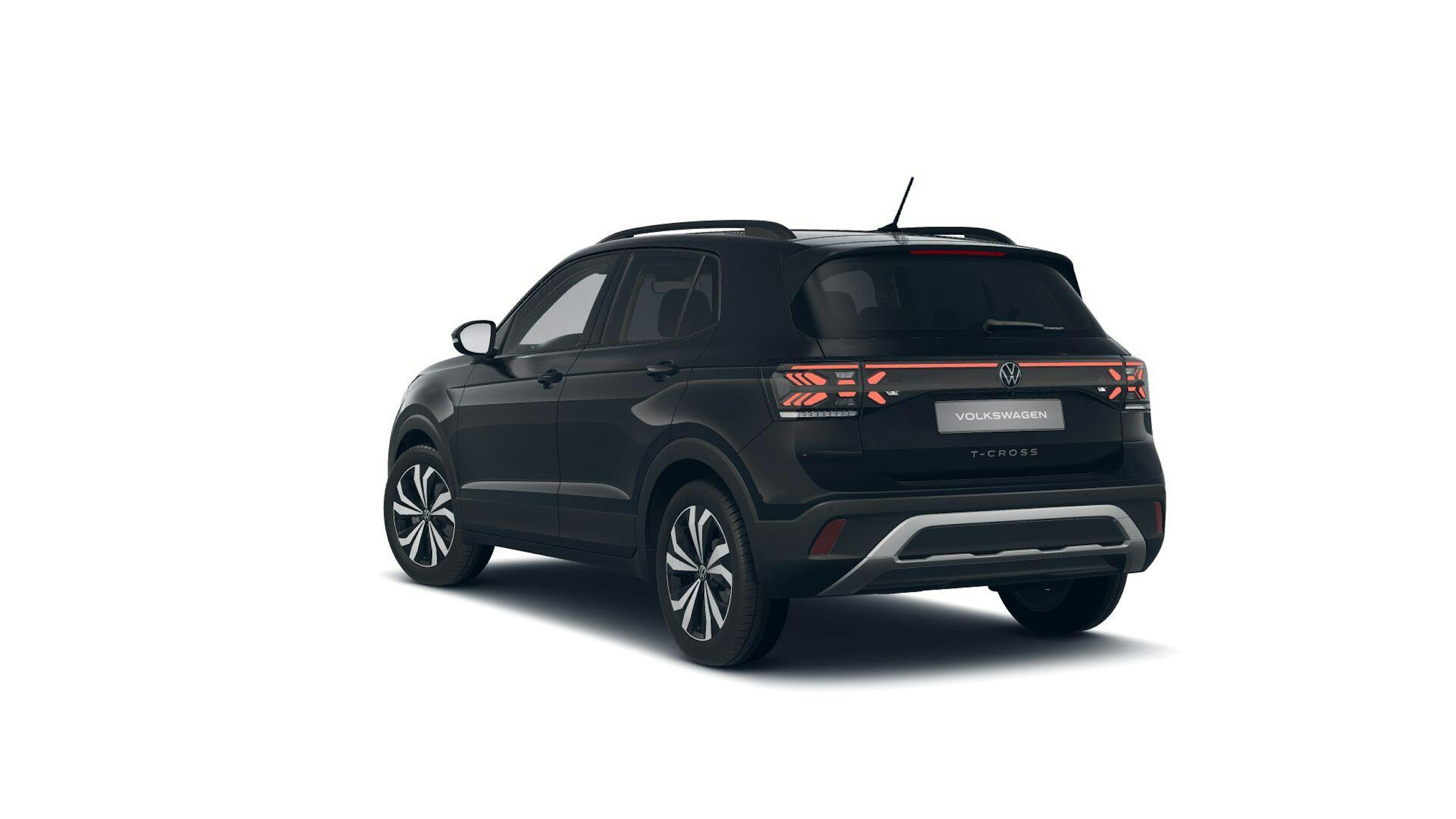 musta Volkswagen T-Cross 2025 kuva 3.