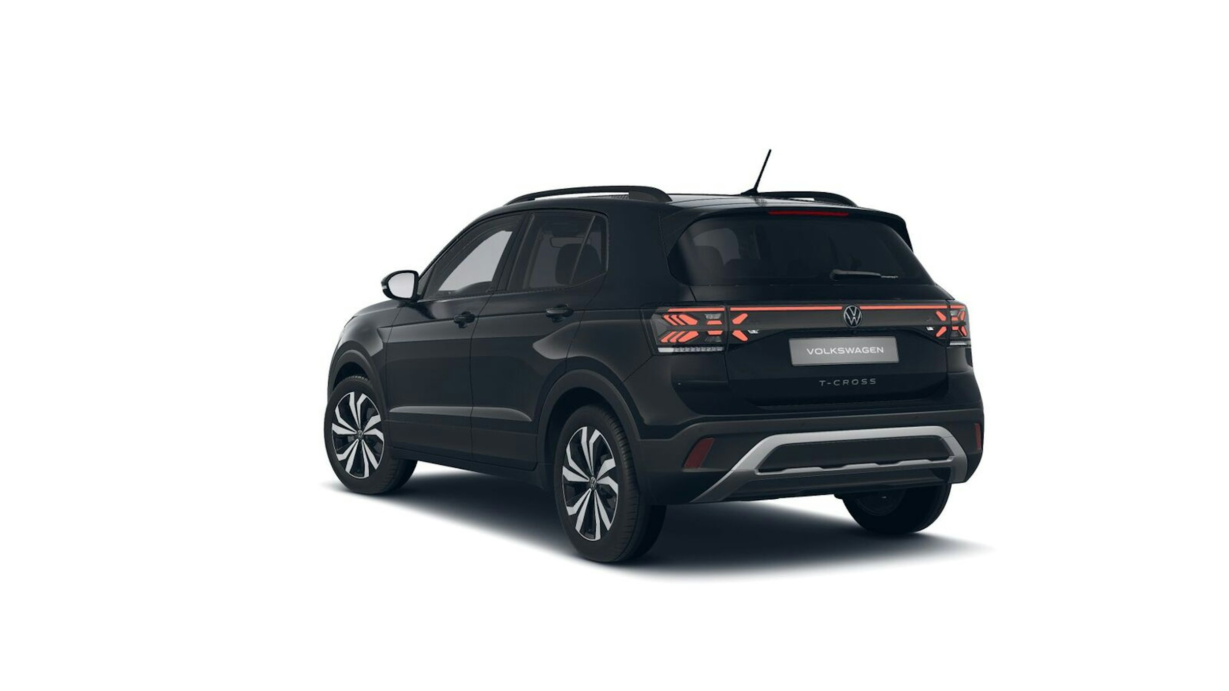 musta Volkswagen T-Cross 2025 kuva 3.
