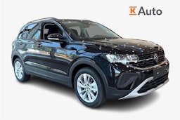 musta Volkswagen T-Cross 2025 kuva 1.