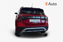 punainen Volkswagen T-Cross 2025 kuva 3.
