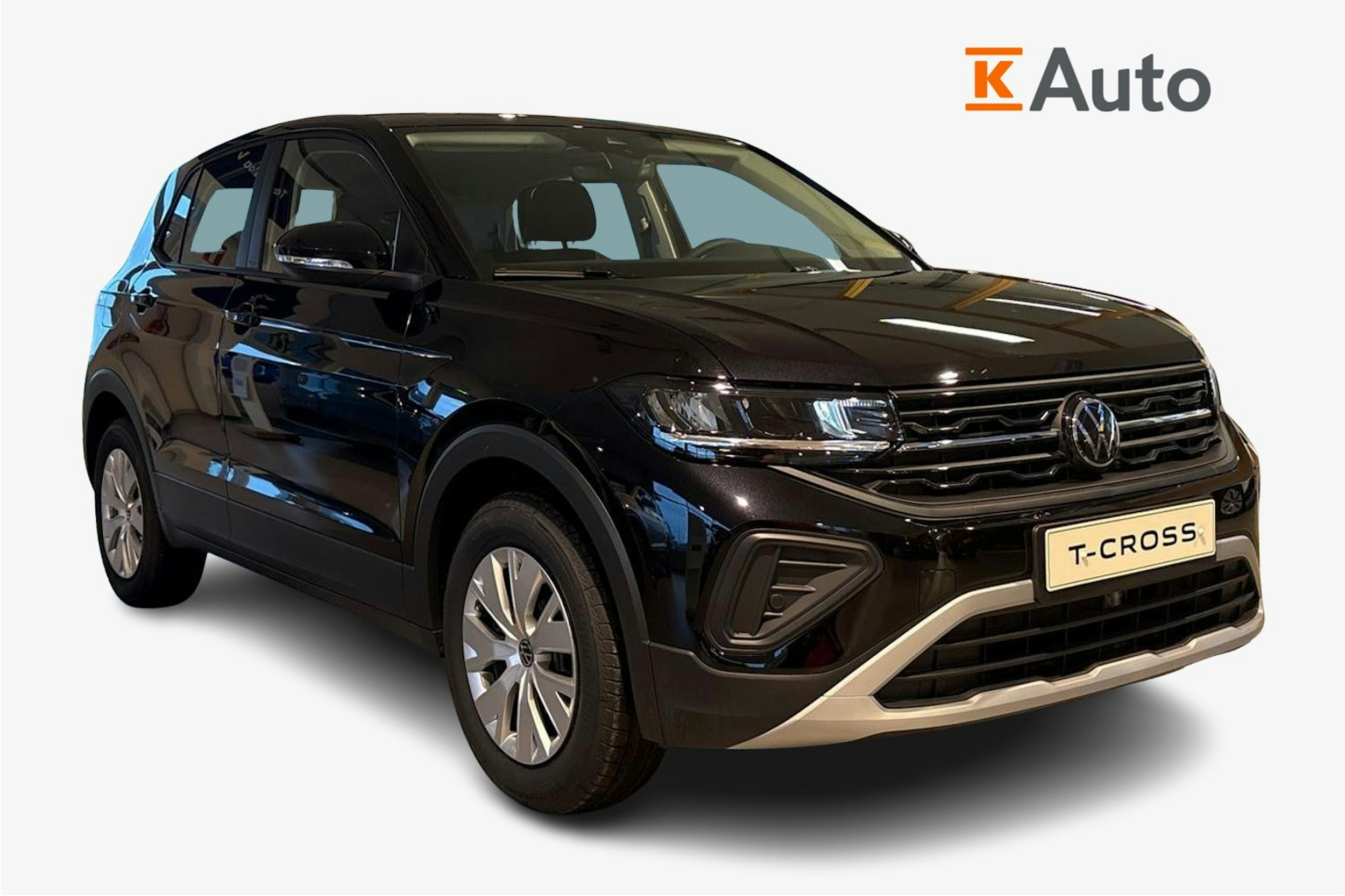 musta Volkswagen T-Cross 2025 kuva 1.