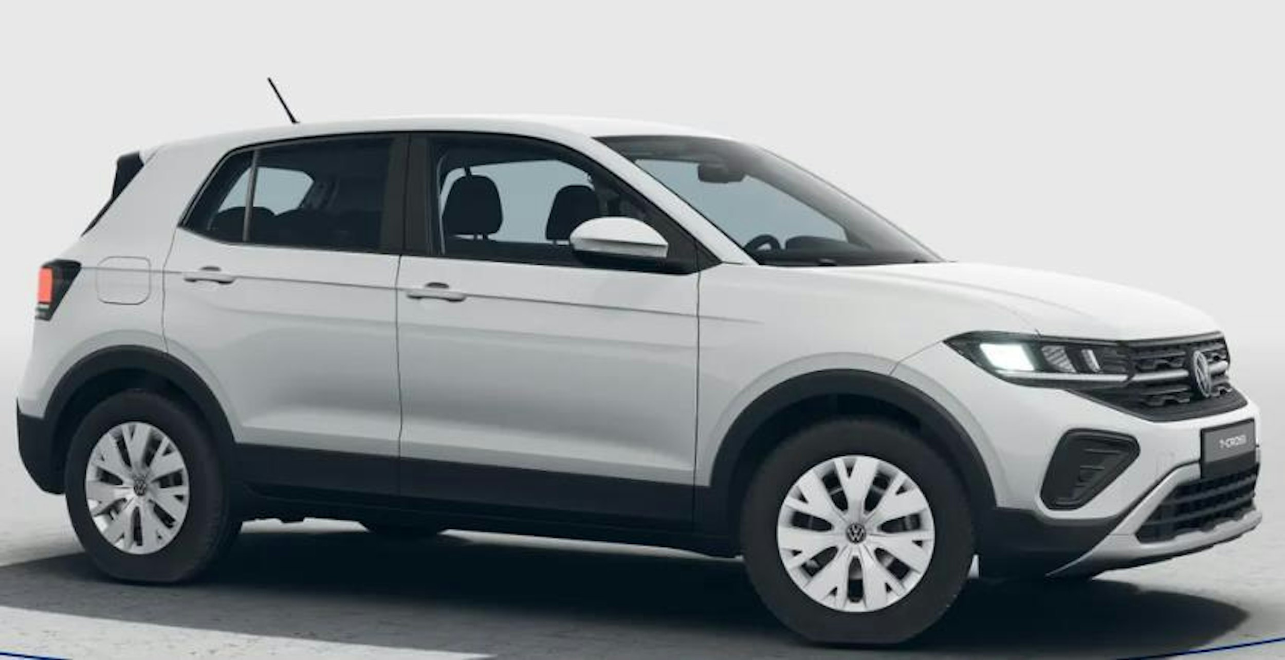 valkoinen Volkswagen T-Cross 2025 kuva 1.