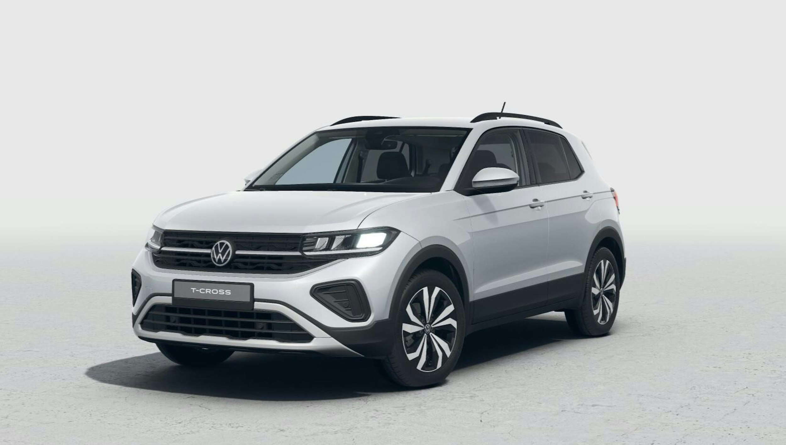 met. harmaa Volkswagen T-Cross 2025 kuva 1.