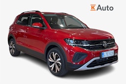 punainen Volkswagen T-Cross 2025 kuva 1.