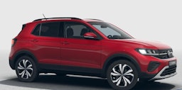 punainen Volkswagen T-Cross 2025 kuva 1.